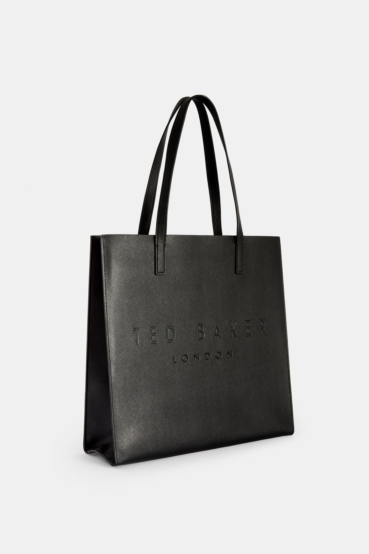 SOOCON CROSSHATCH LARGE ICON BAG BLACK 1