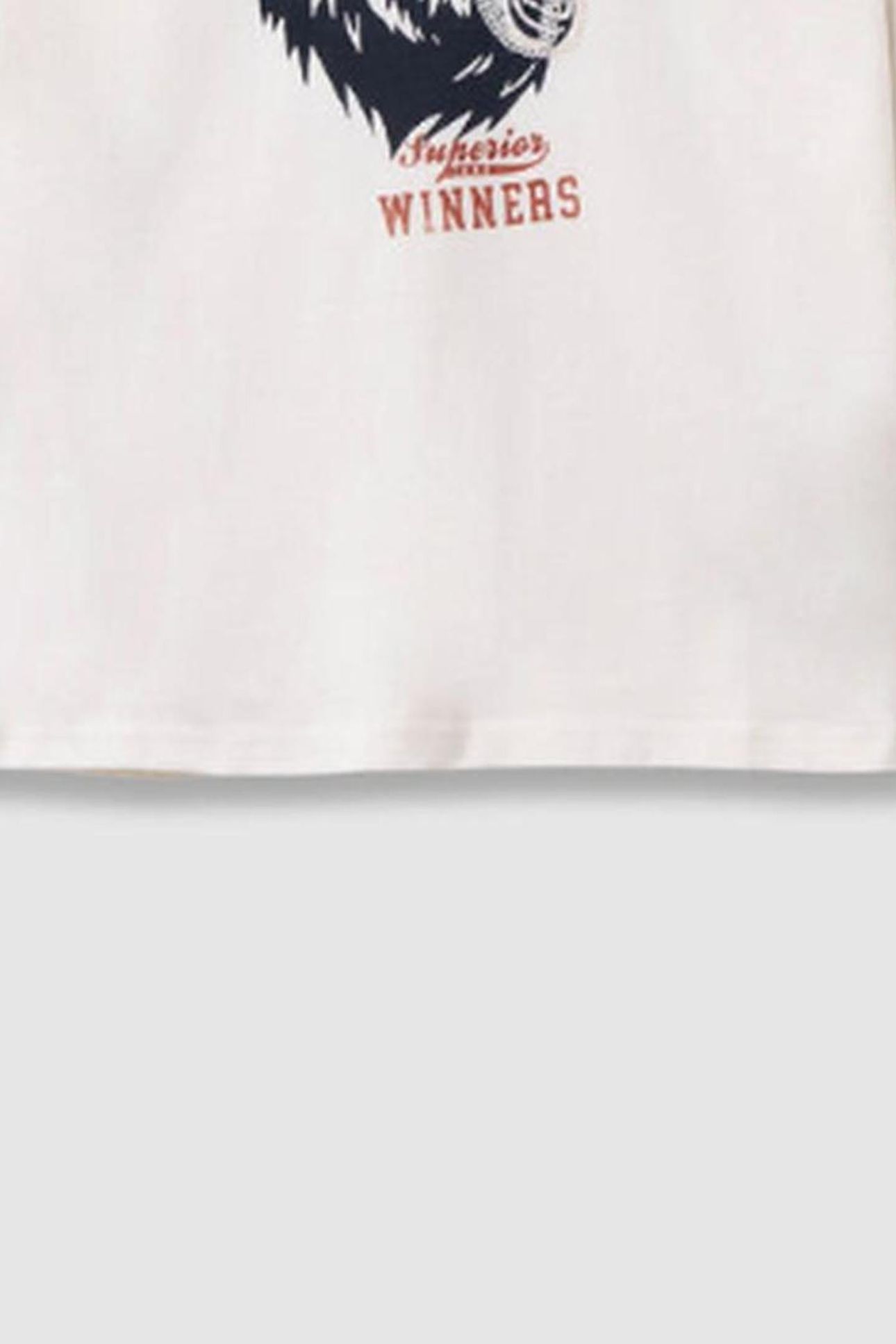 BOYS’ ECRU ORGANIC COTTON T-SHIRT, REVERSIBLE SEQUIN CAP 4