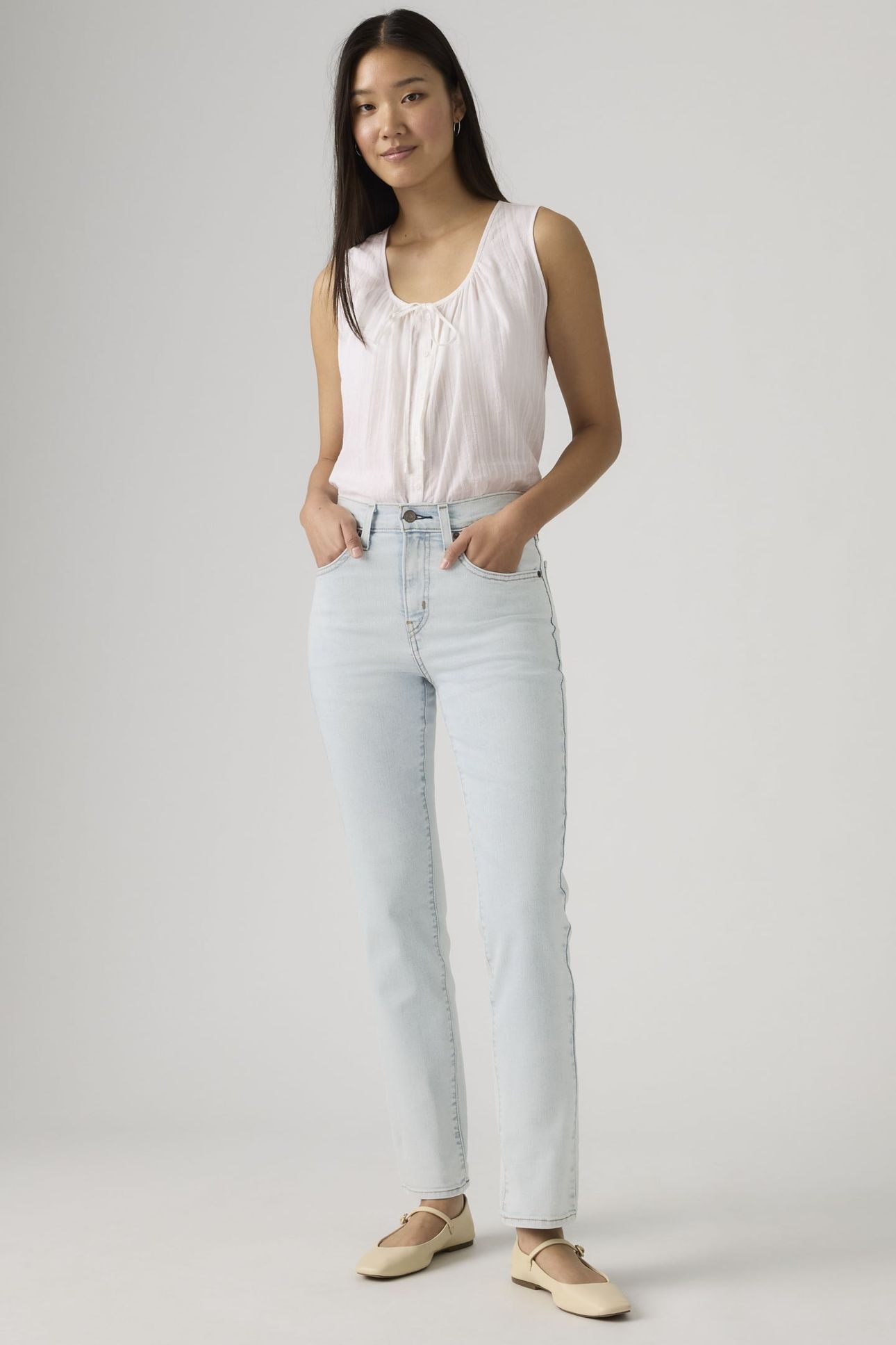 724™ HIGH RISE STRAIGHT JEANS 2
