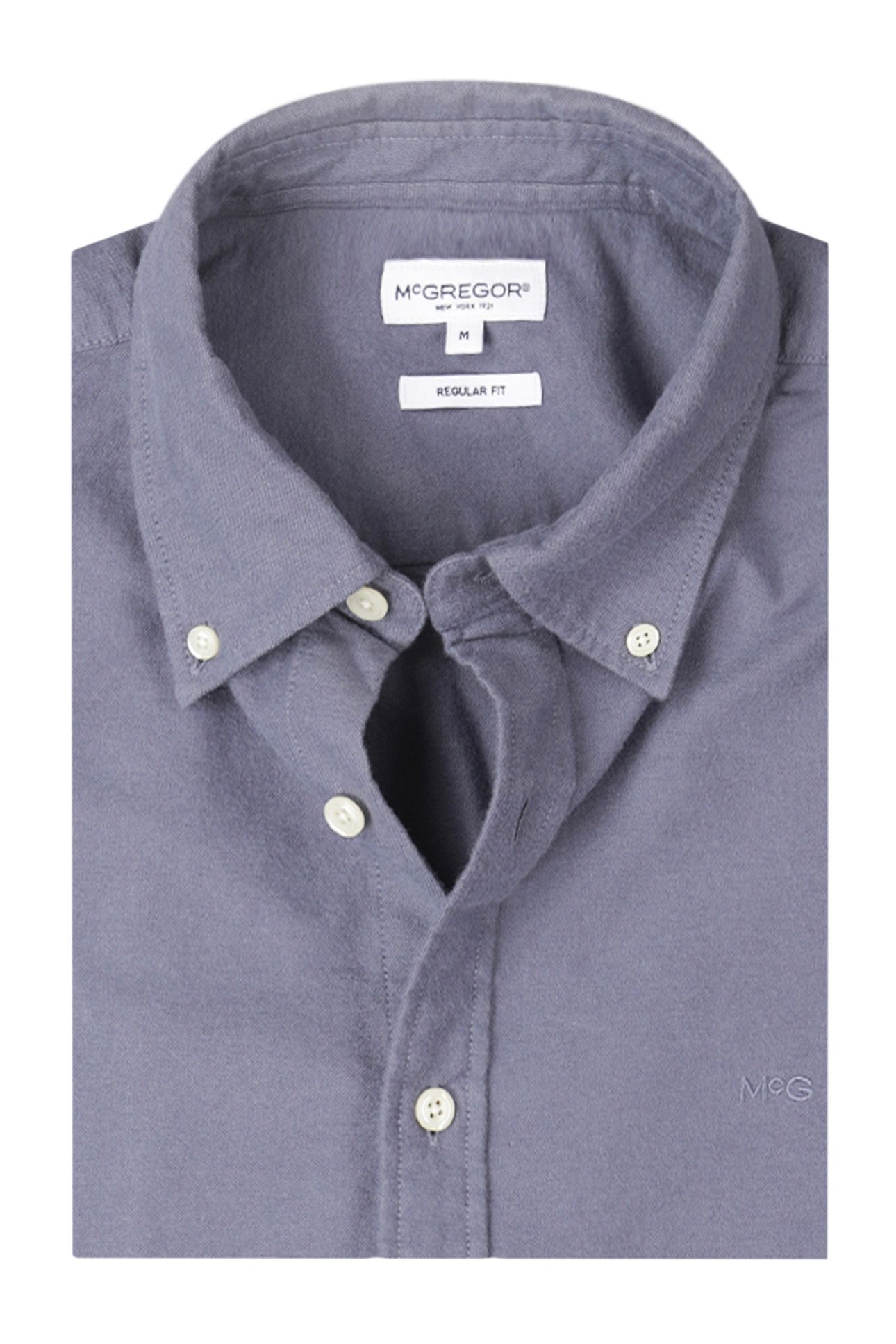 FLANNEL OXFORD SHIRT CHAMBRAY BLUE 3