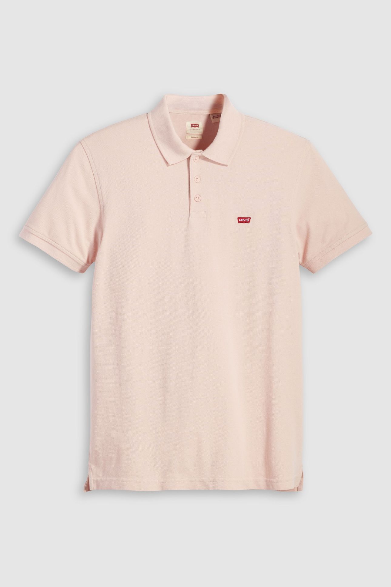 LEVIS HM POLO CLASSIC CRYSTAL PINK PIQU 5