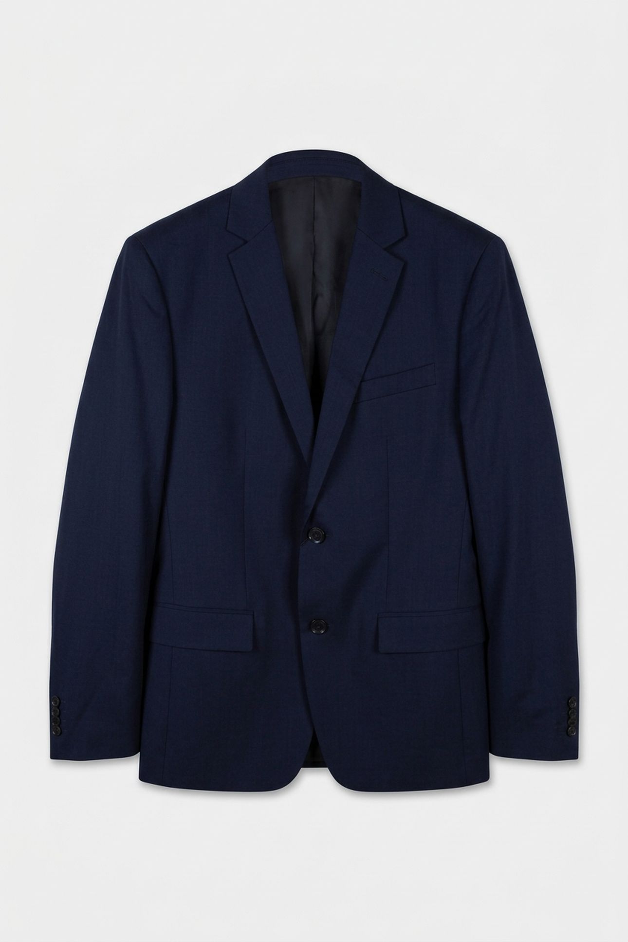 STRETCH WOOL REGULAR BLAZER INK BLUE 3