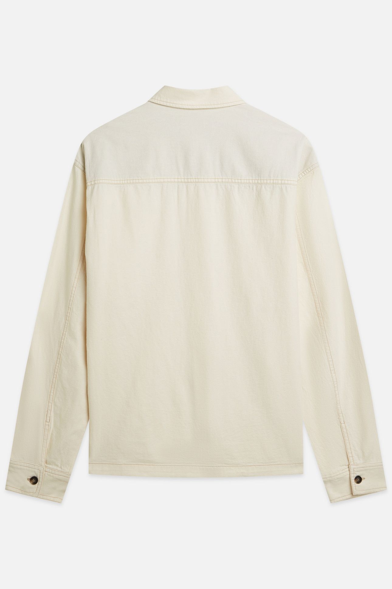 COTTONLINEN OVERSHIRT LIGHT BEIGE 5