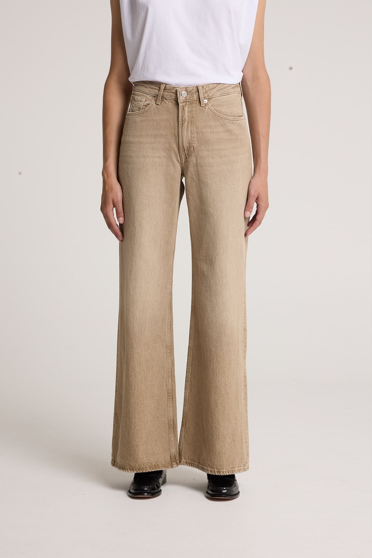 JANE JEANS JIM DARK BEIGE 1