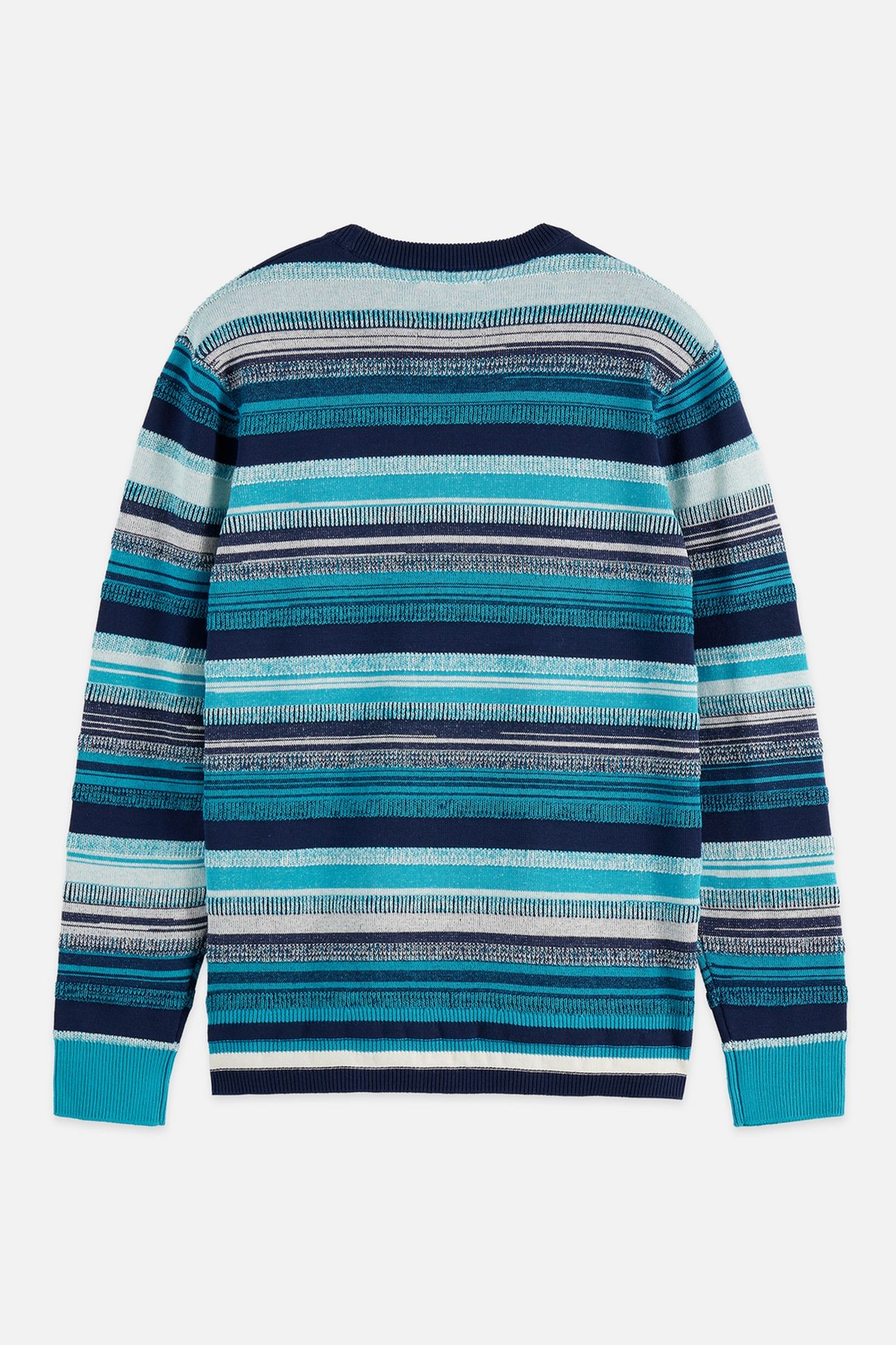STRIPED REGULAR-FIT PULLOVER NAVY 2