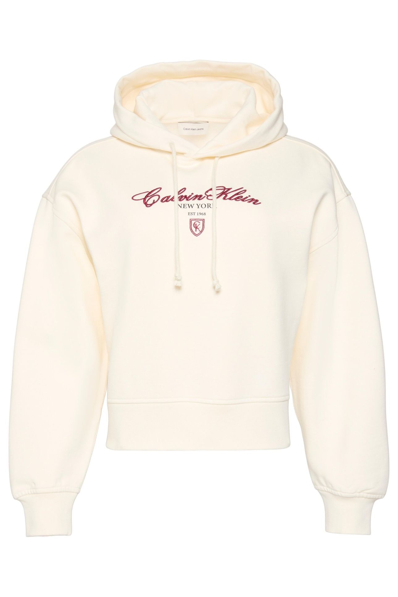 LS CROP GRAPHIC HOODIE VANILLA ICE 1