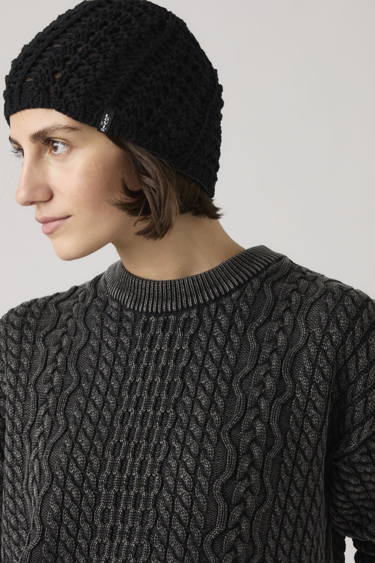 CHLOE CROCHET BEANIE 1