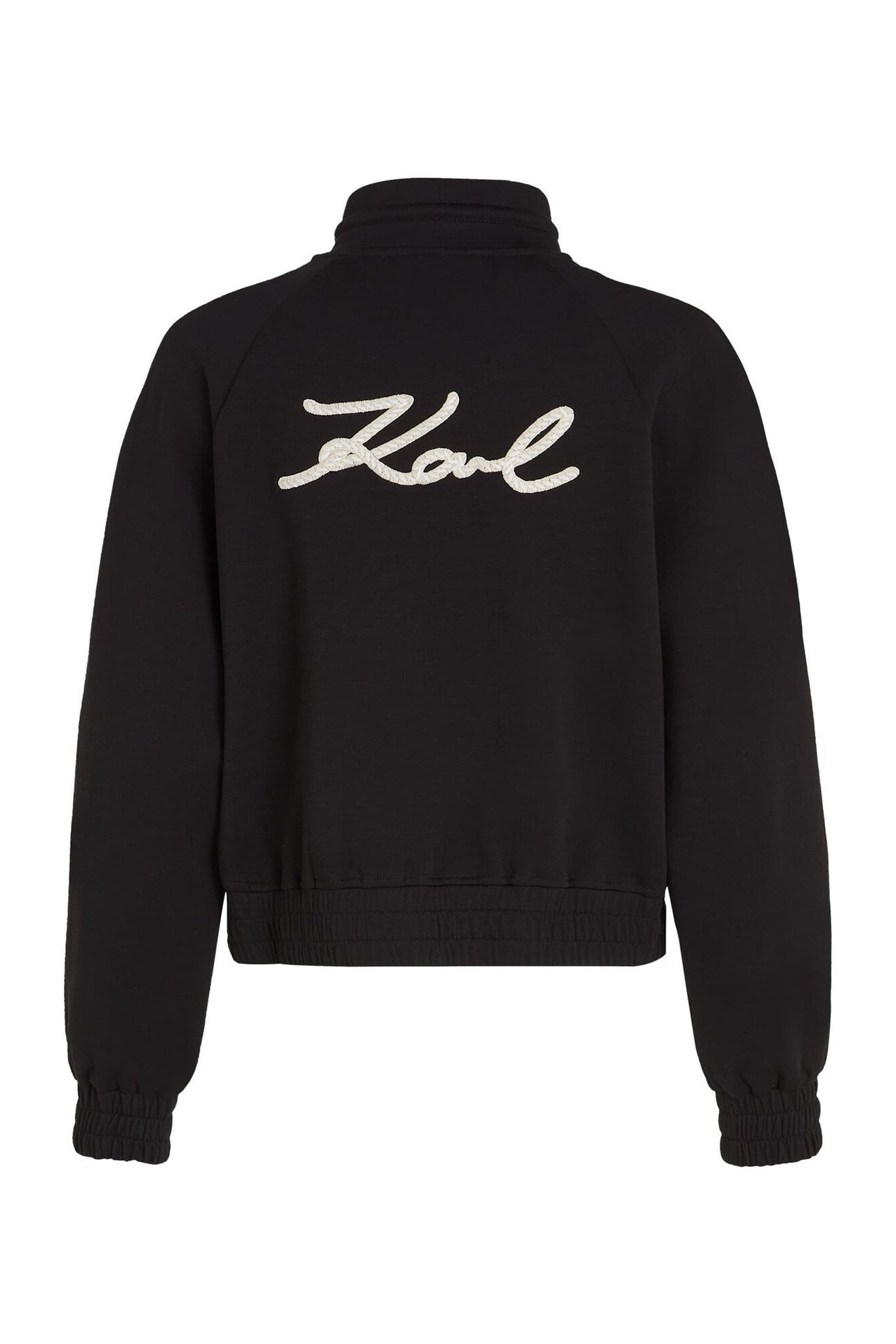 ROPE LOGO ZIP UP BLACK 5