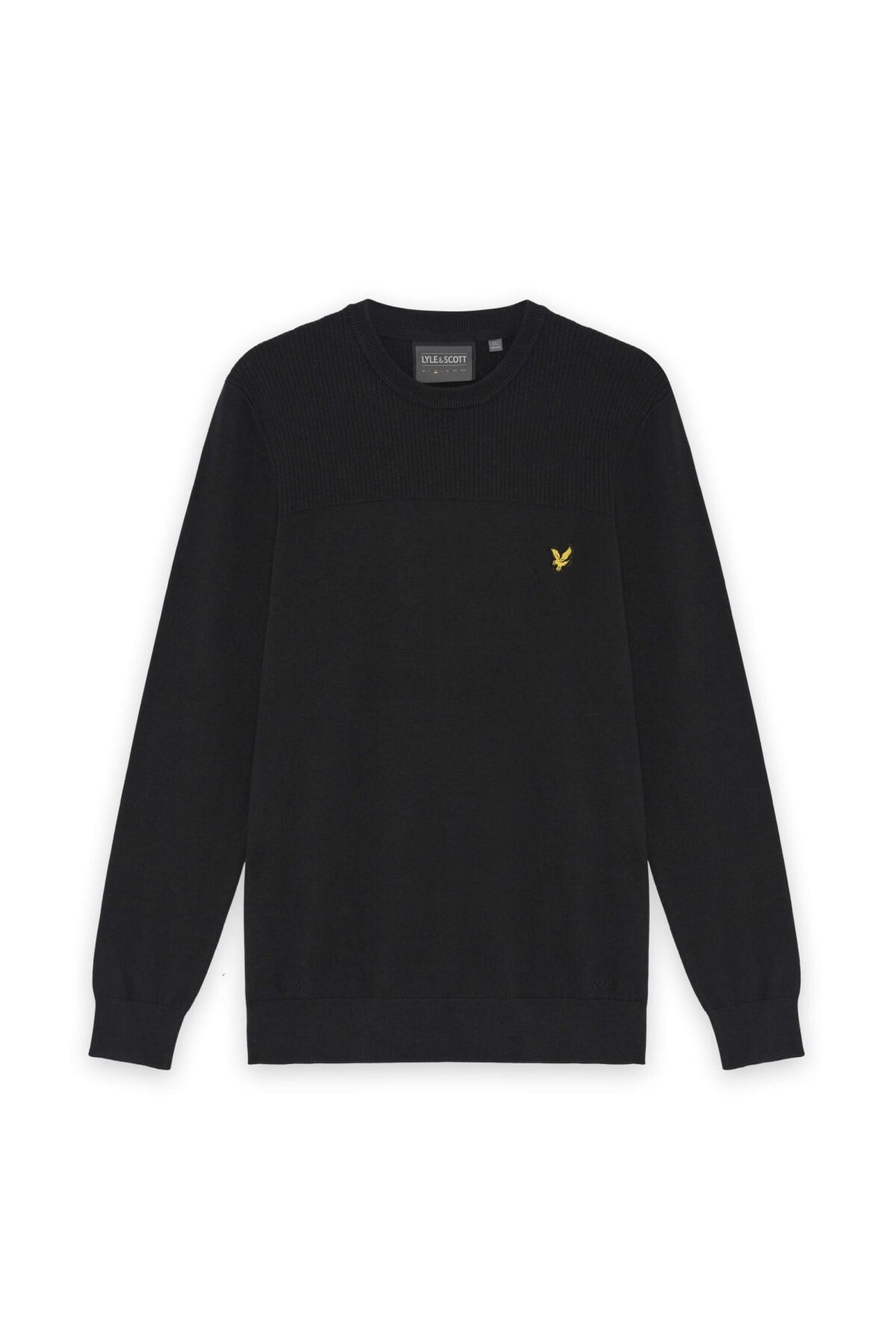 GOLF 1874 CREW NECK PULLOVER JET BLACK 4