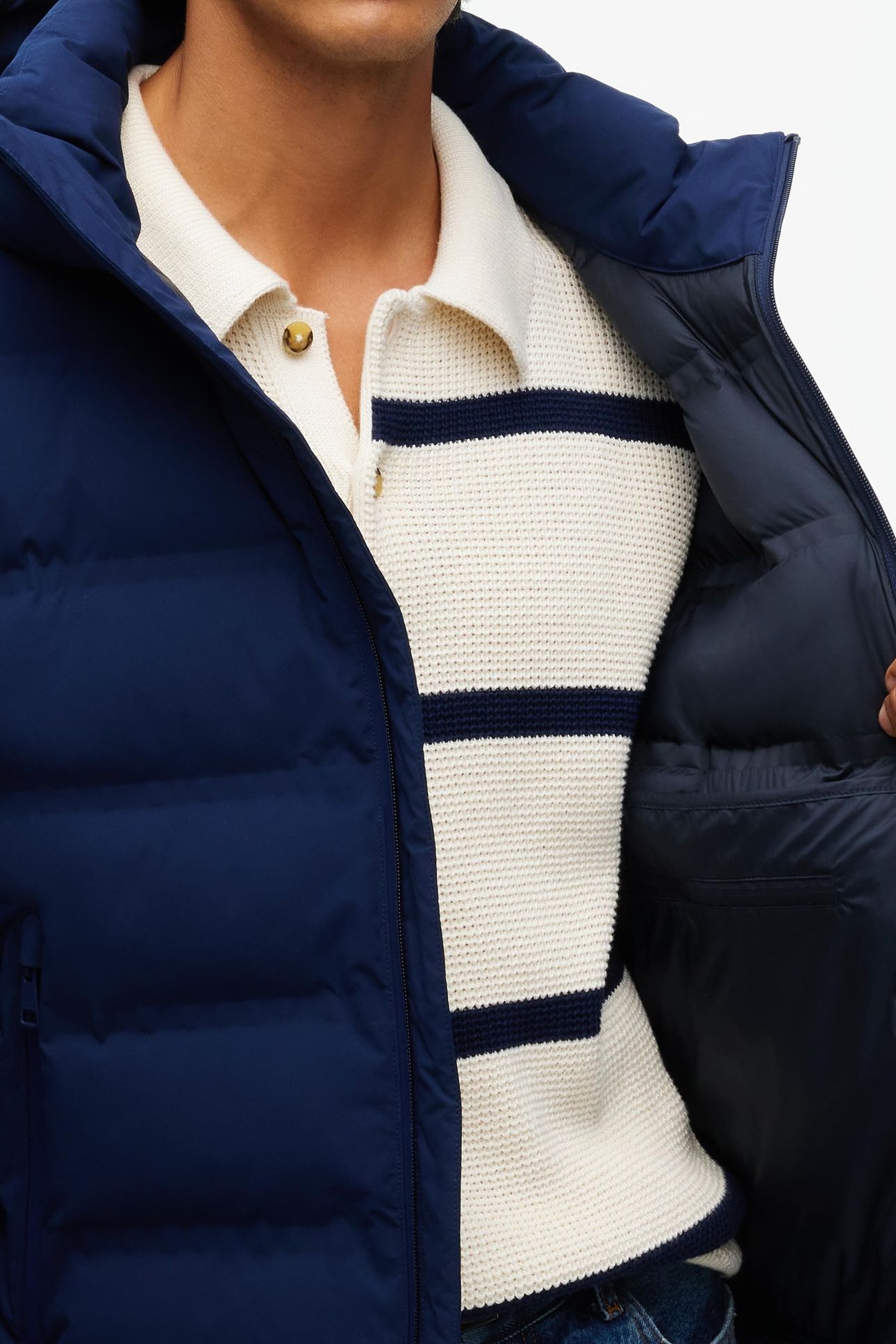 TECH HEAT-SEALED JACKET BLUE 6