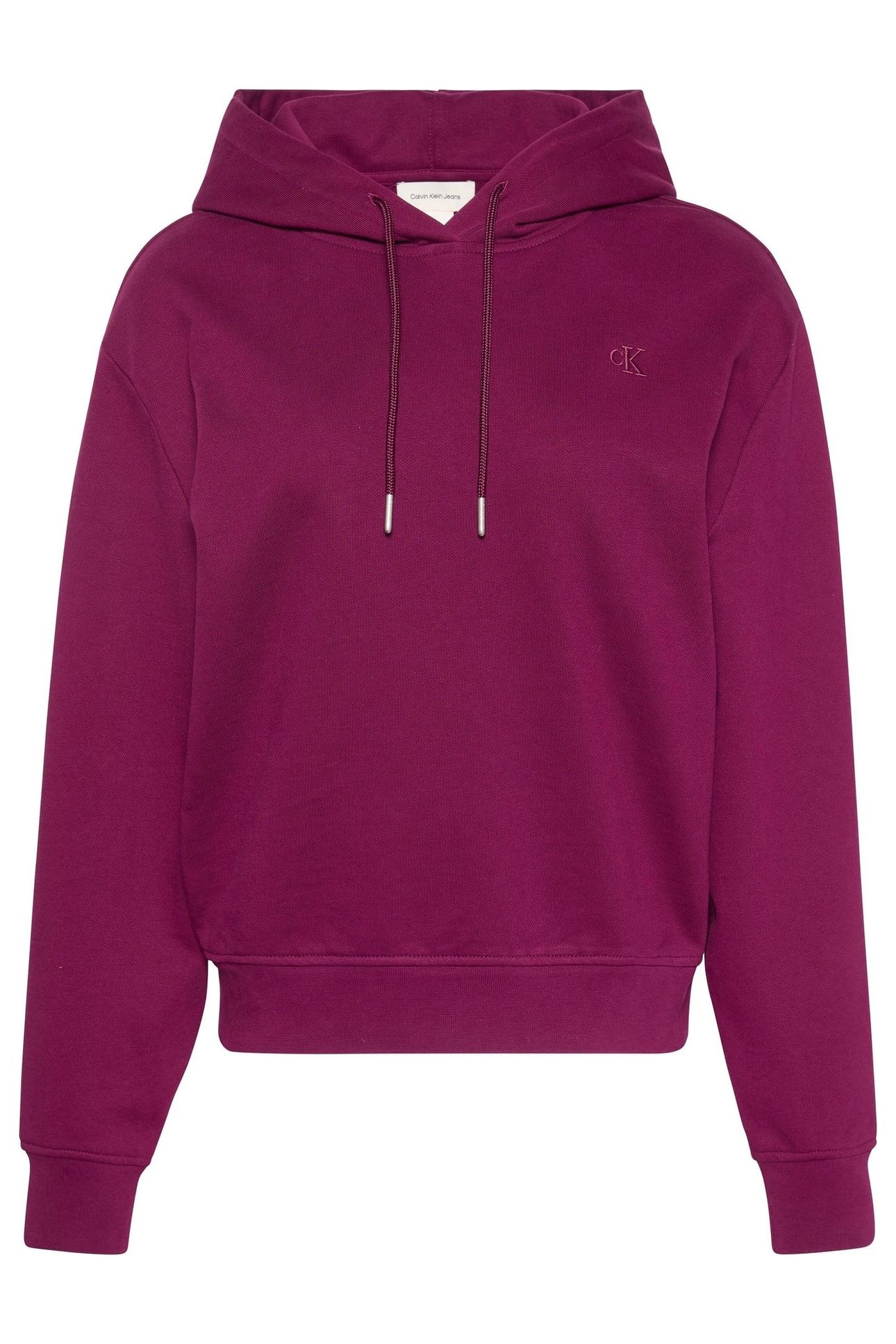LS FRENCH TERRY HOODIE BERRY GLAZE 1