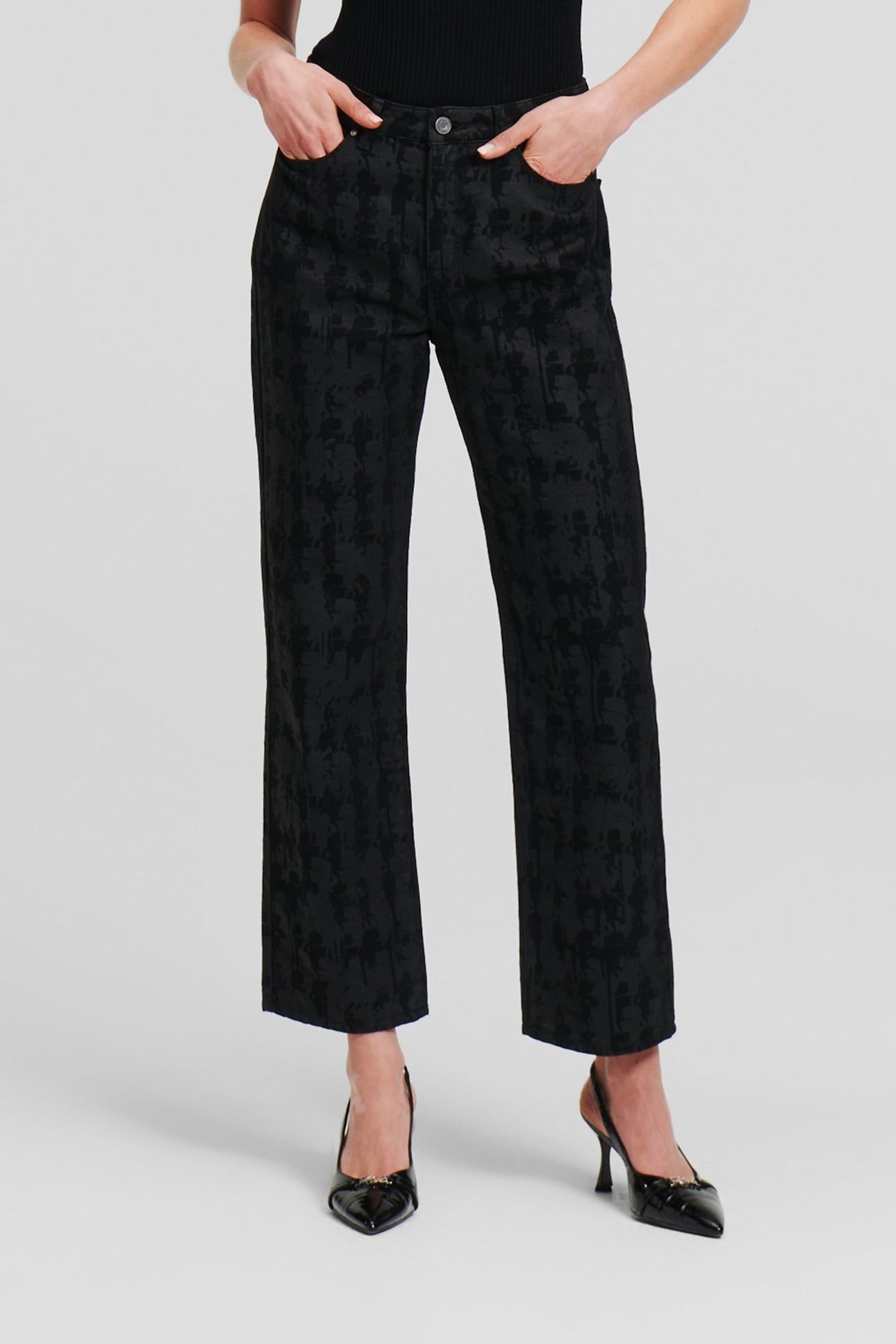 AOP KAMEO GF DENIM PANTS BLACK DENIM KAMEO 3