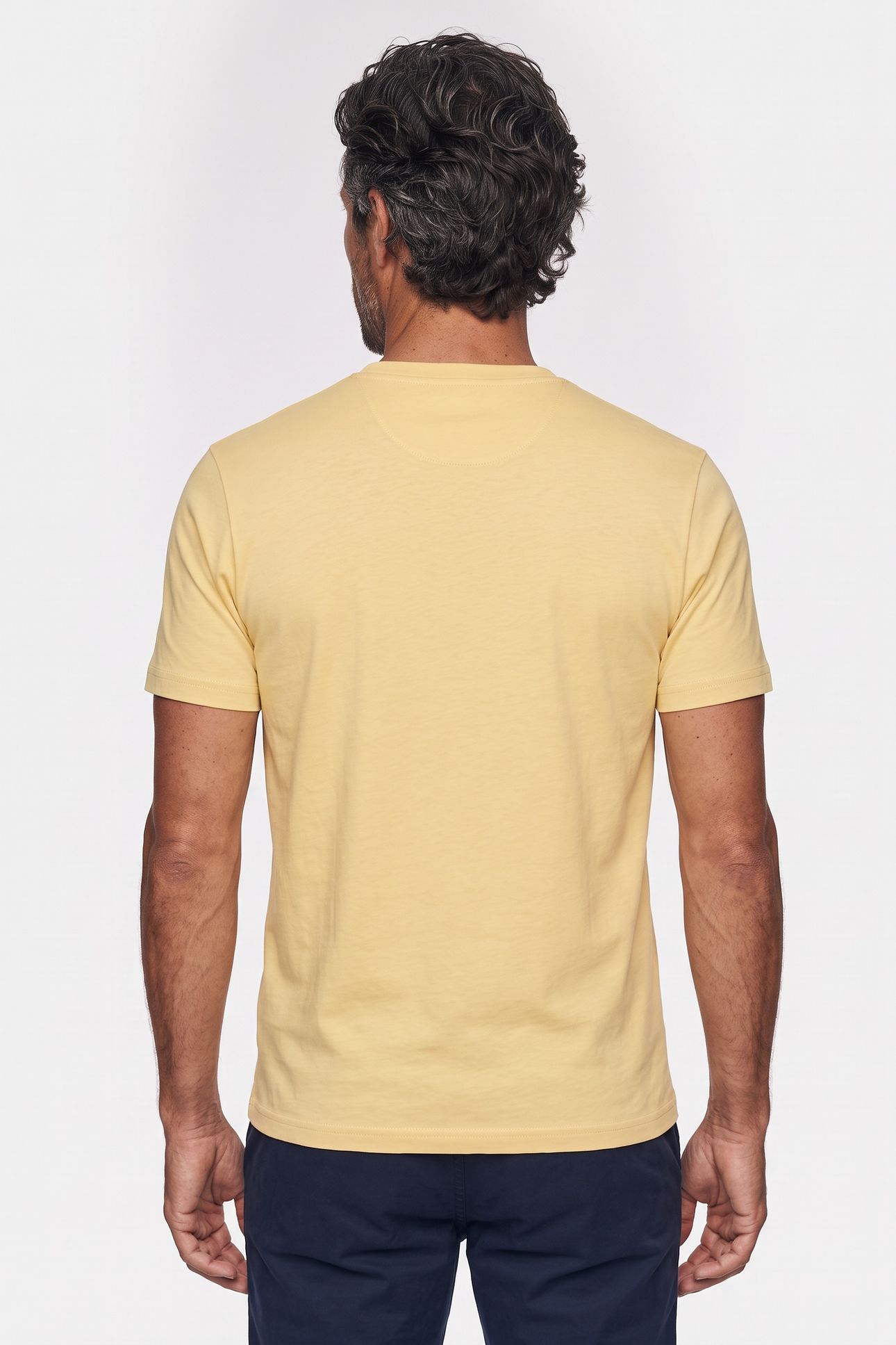 SEASONAL CORE CHEST LOGO REGULARFIT TSHIRT MED YELLOW 2