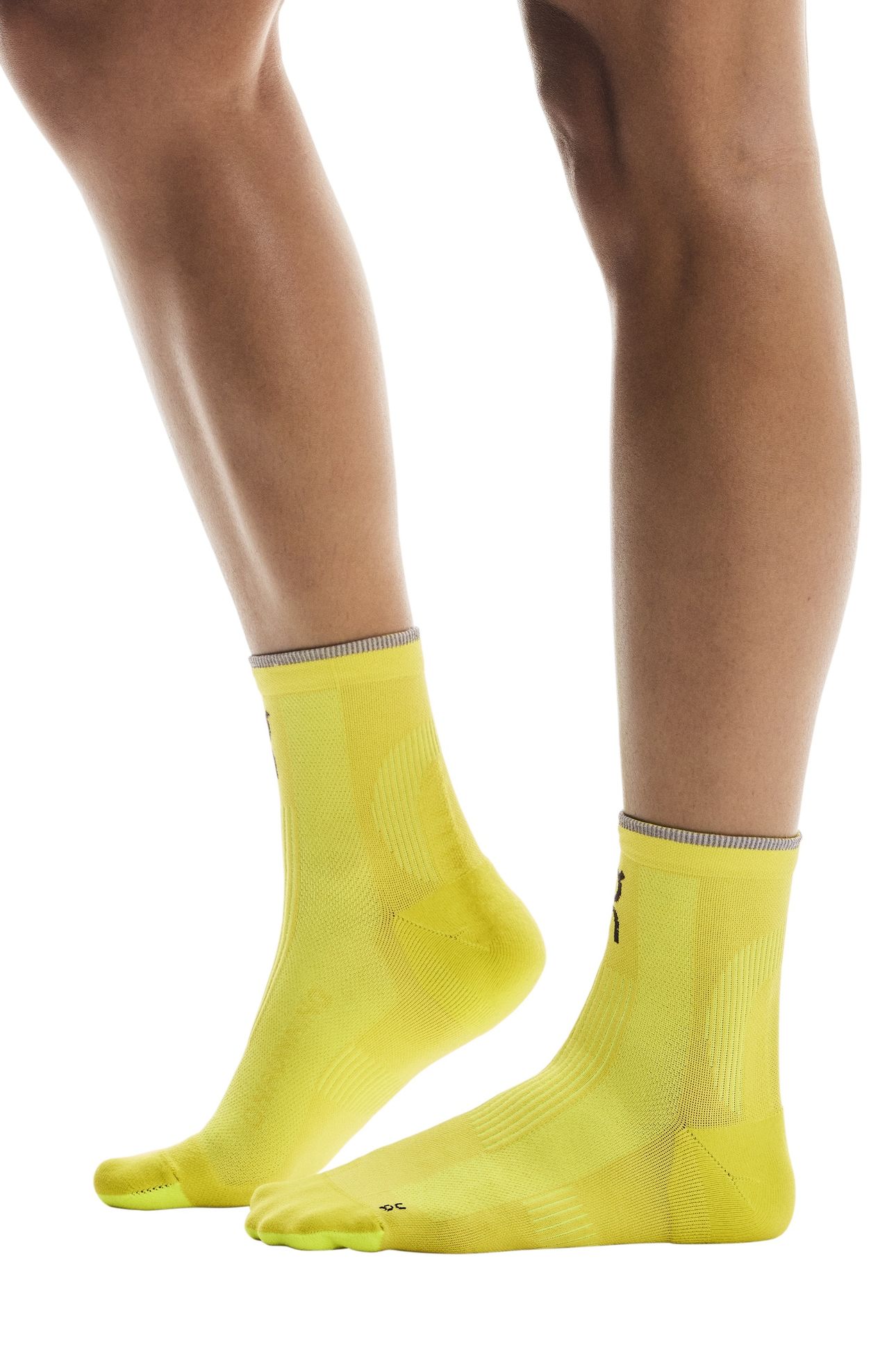 ELITE RUN SOCK MID1 UNISEX LIME 2