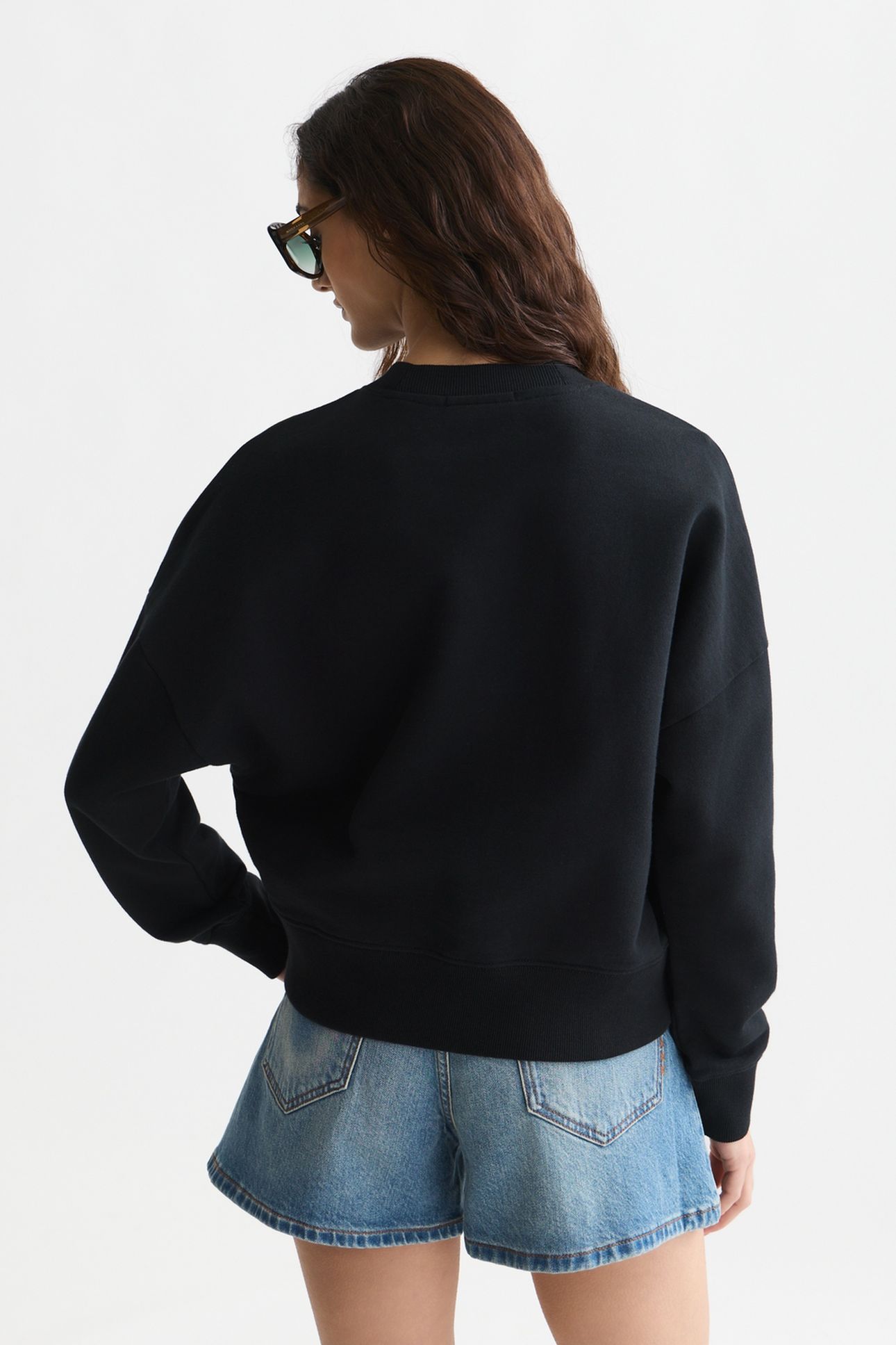 ARTWORK RELAXED-FIT SWEATSHIRT METEORITE 2