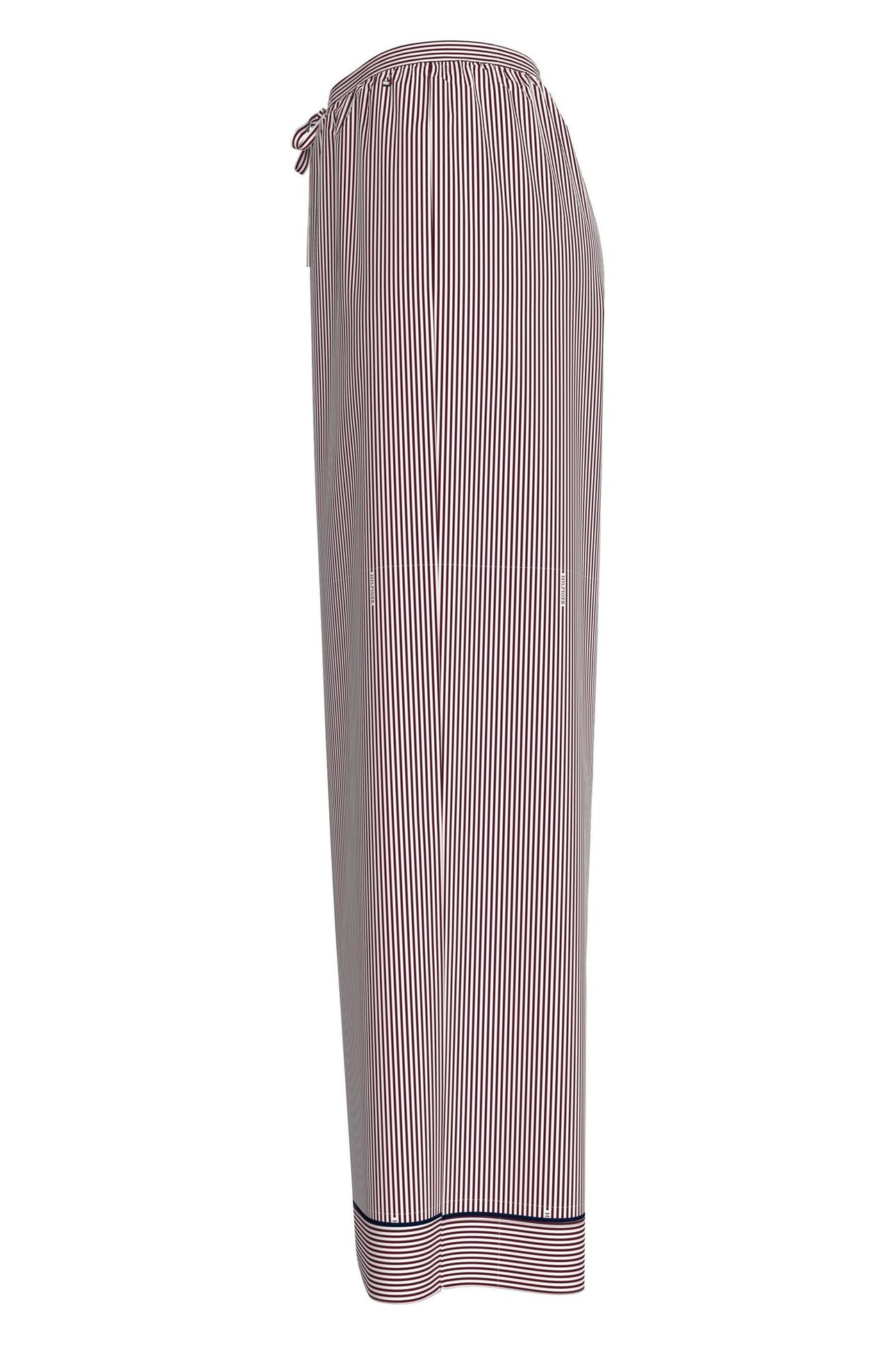 PRINT VISCOSE PANT MONOTYPE ITHACA STRIPE DEEP ROUGE 4