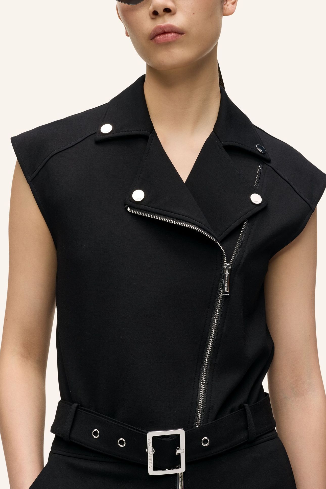 JERSEY BIKER SWEATSHIRT BLACK 6