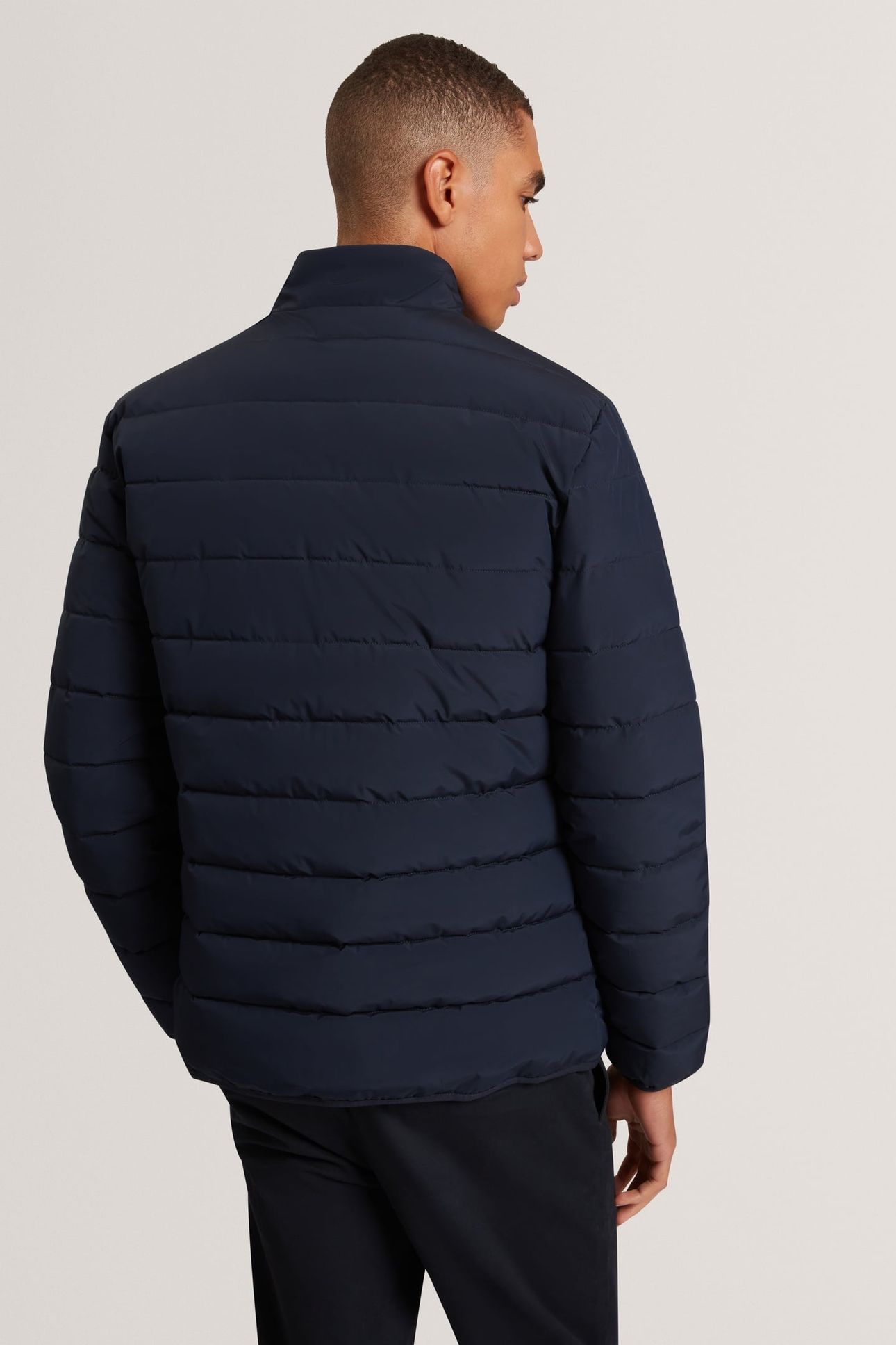 QUILTED LIGHTWEIGHT JACKET NAVY 2