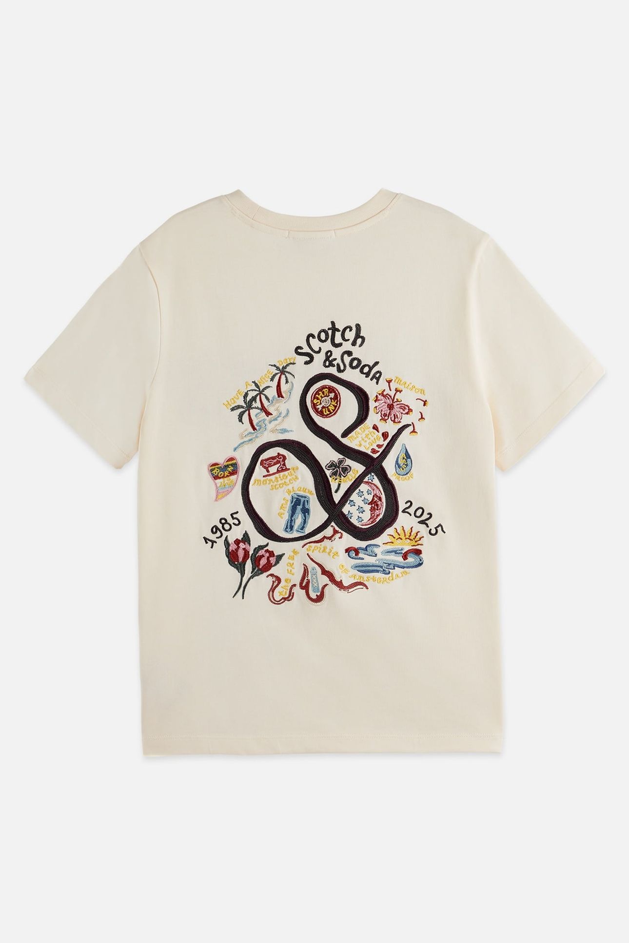 THE 40TH ANNIVERSARY WASHED ARTWORK REGULAR FIT T-SHIRT EGGN 2