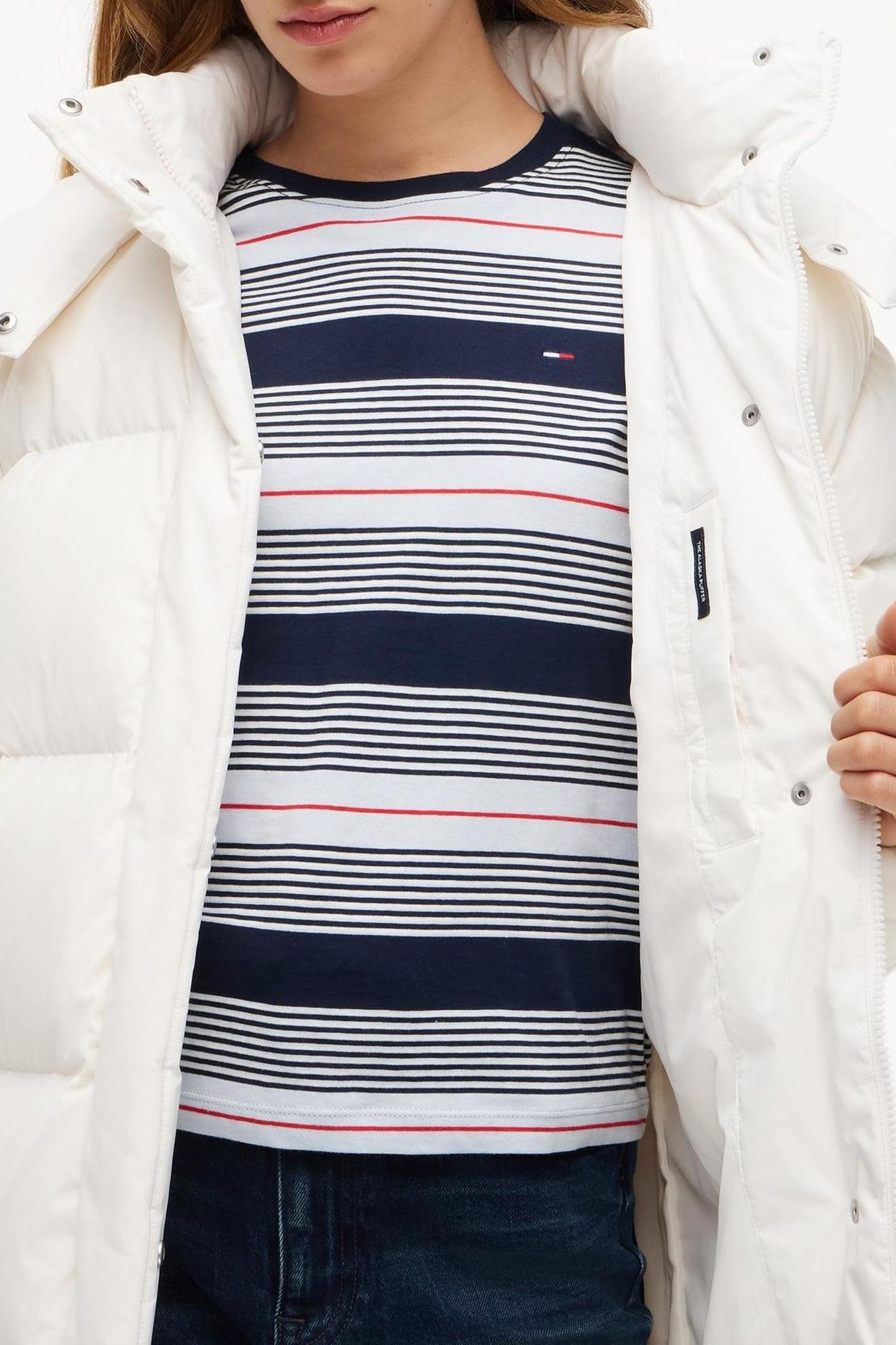 ALASKA LONG PUFFER COAT WHITE 5