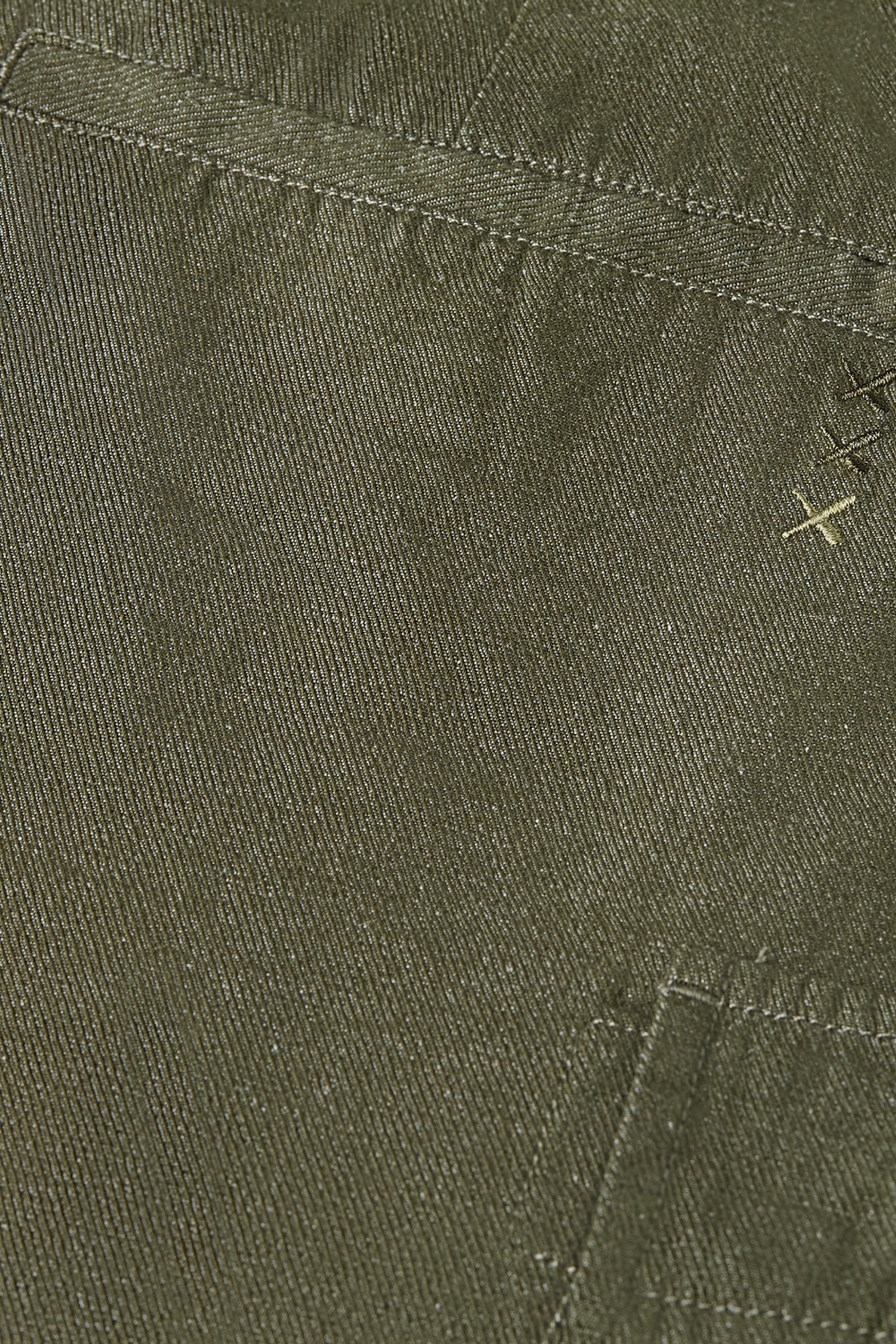 LINENBLEND RELAXEDFIT CARGO BERMUDA SHORTS DARK GREEN 7