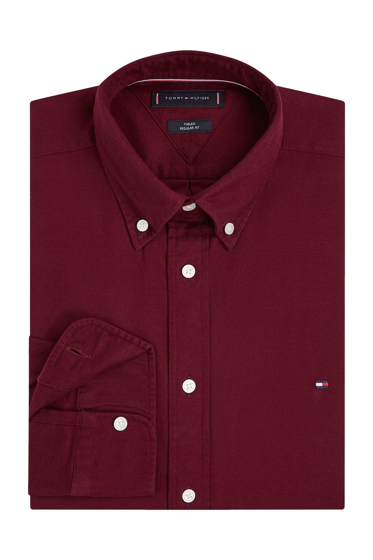 FLEX FLANNEL SOLID BURGUNDY 4