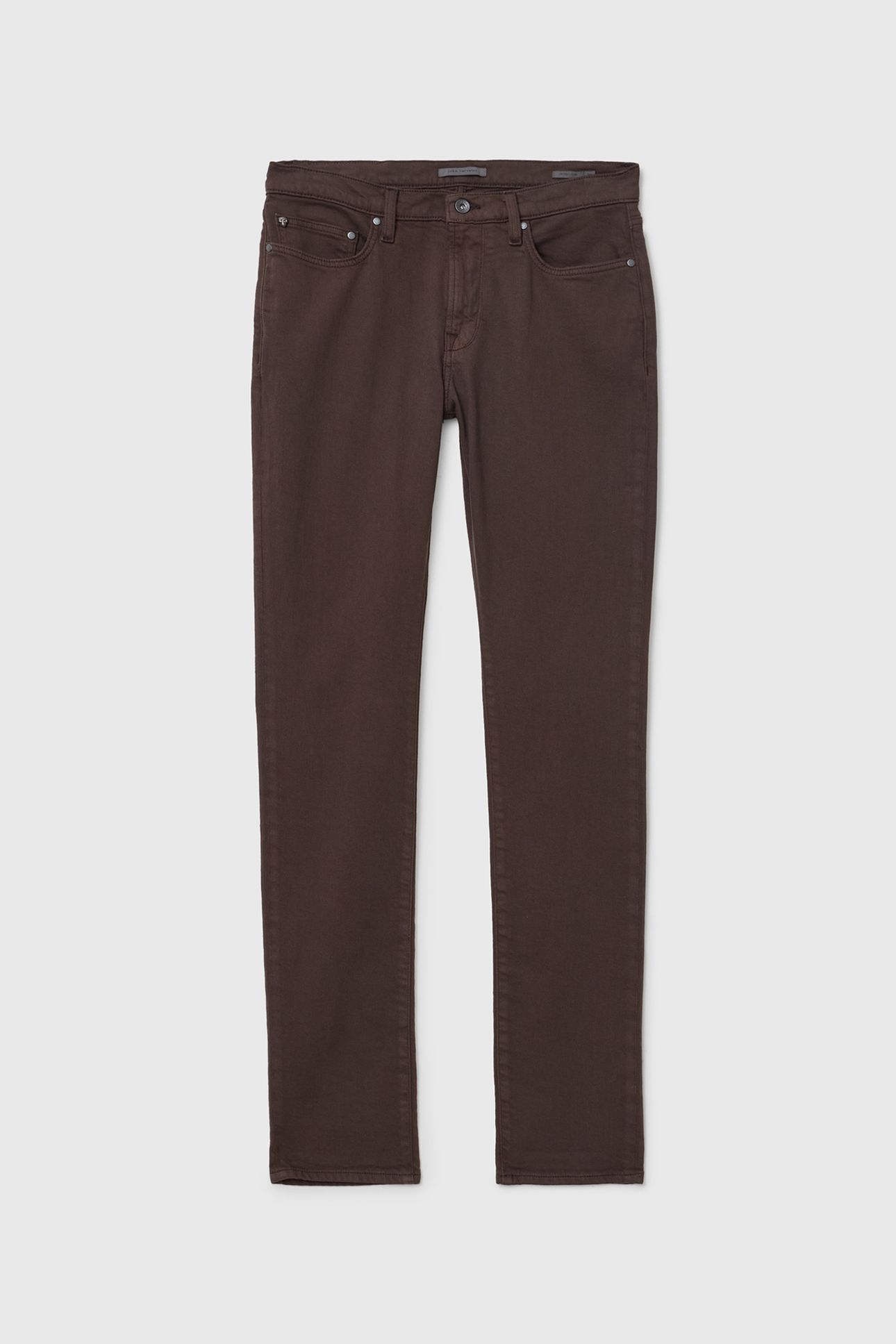 J702 - SLIM FIT - KNIT CONSTRUCTION DARK BROWN 2