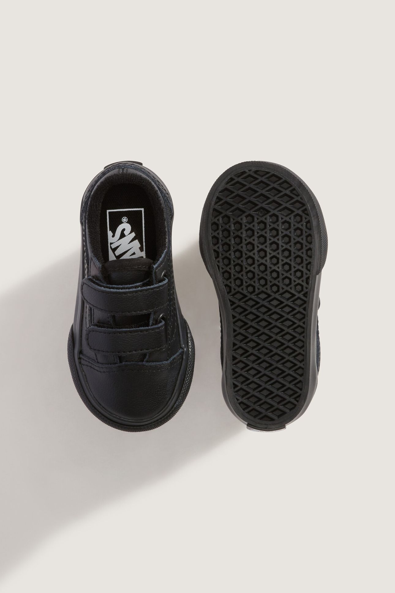 TODDLER OLD SKOOL V CLASSIC TUMBLE BLACK MONO 5
