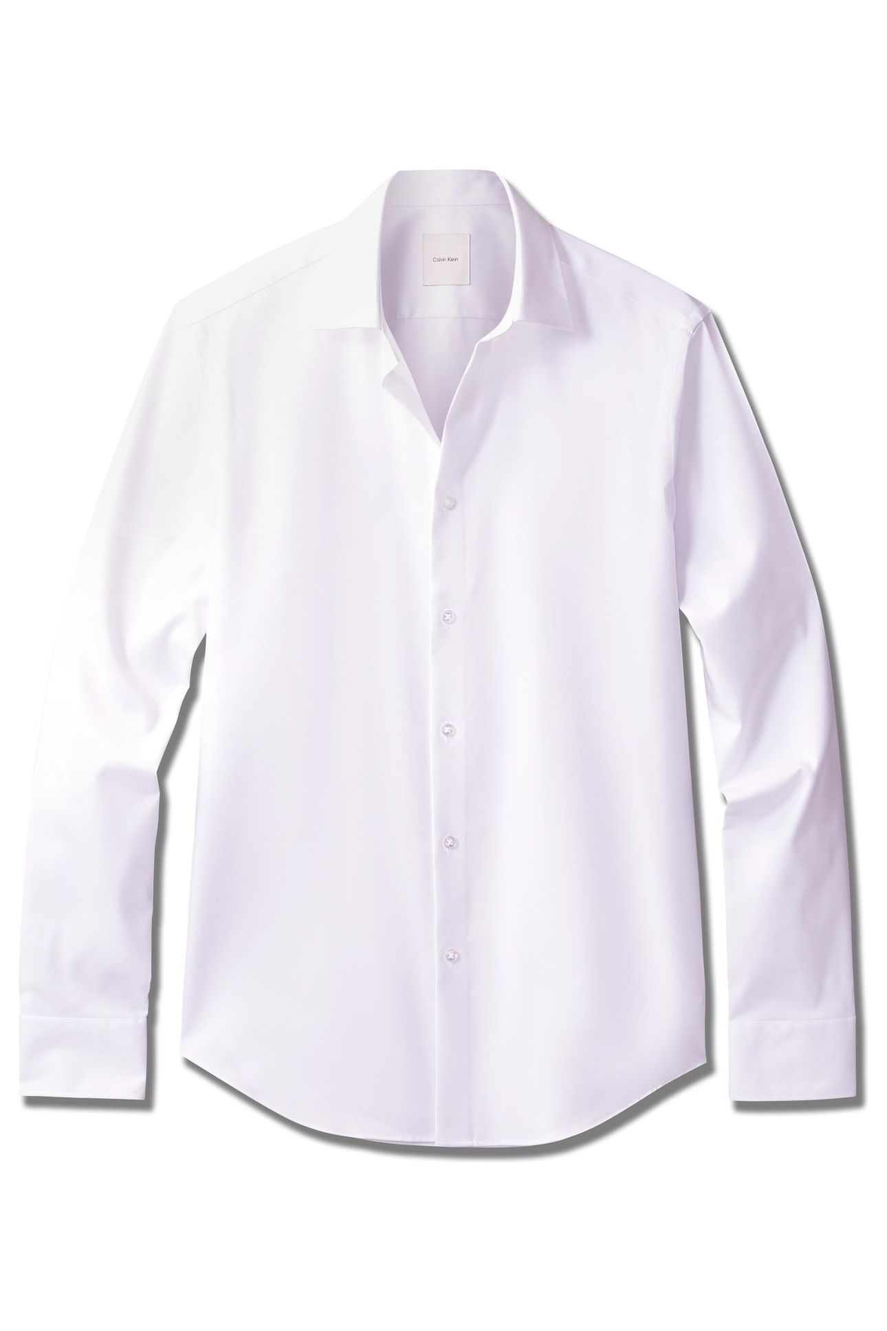 SLIM REF COTTON SHIRT WHITE 1