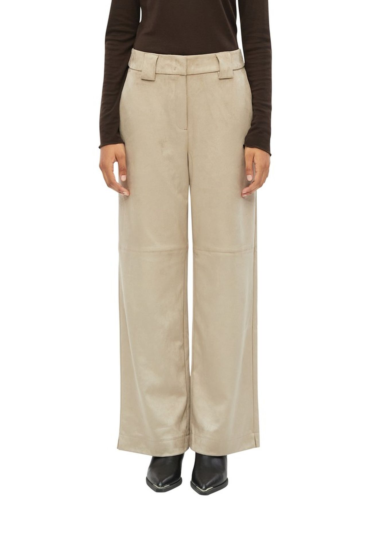S.OLIVER PANTS BROWN 1