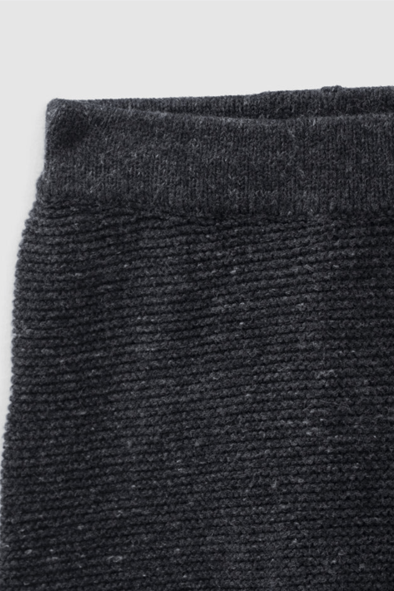 HEATHER GREY PANTS IN ORGANIC COTTON KNIT BABY 3