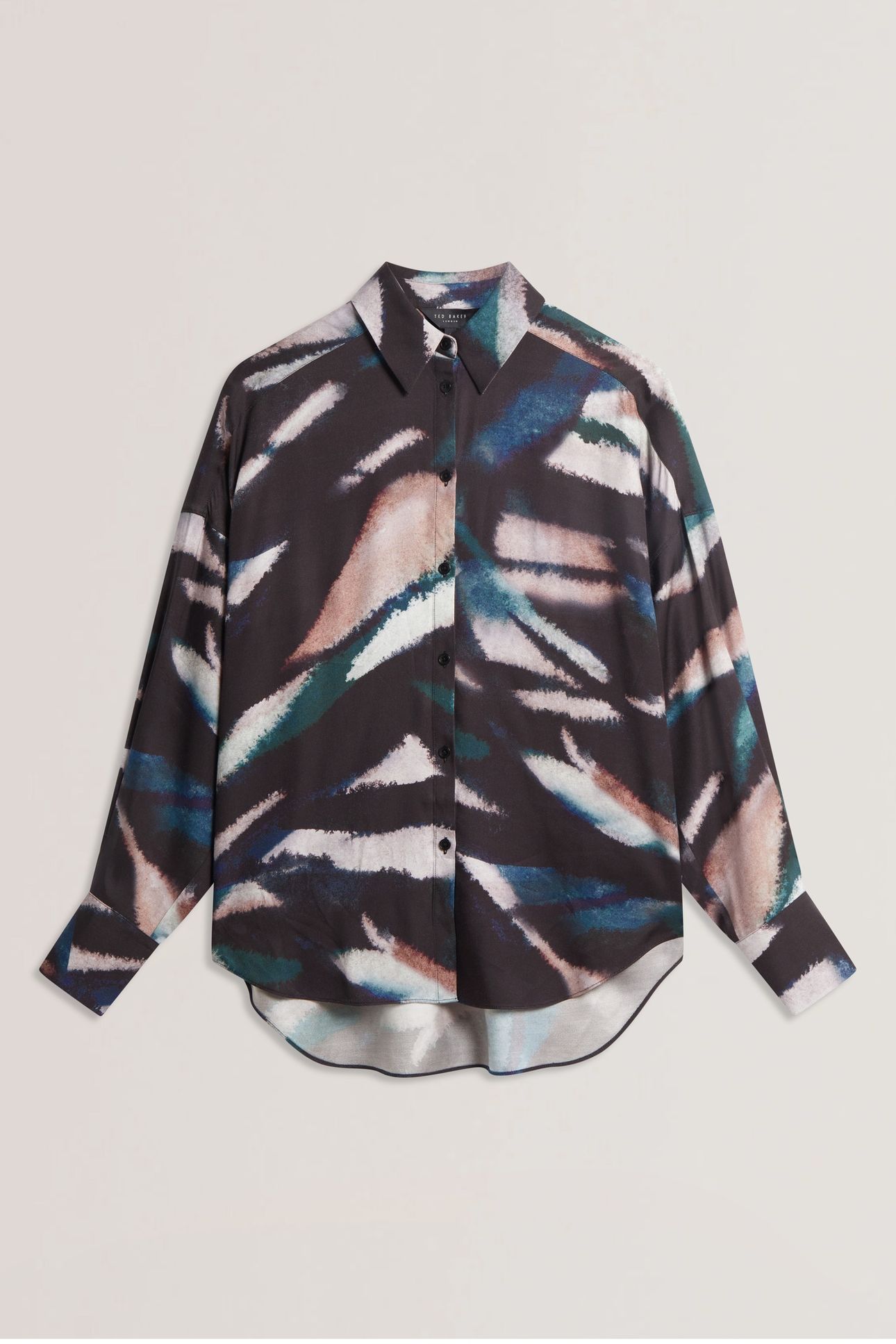 TROPIZA PRINTED OVERSIZED BOYFRIEND BLACK 3