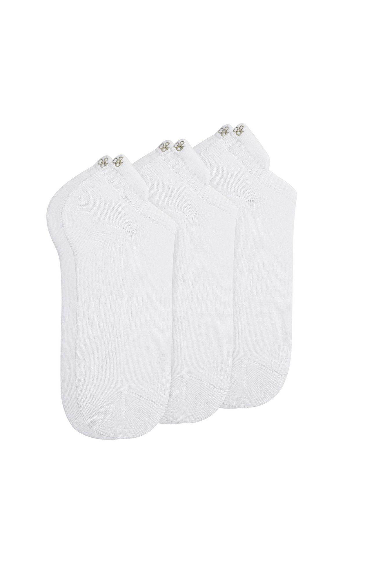 3PK MENS 1/2 TEERRY LOW CUT WHITE TRADITIONAL 1