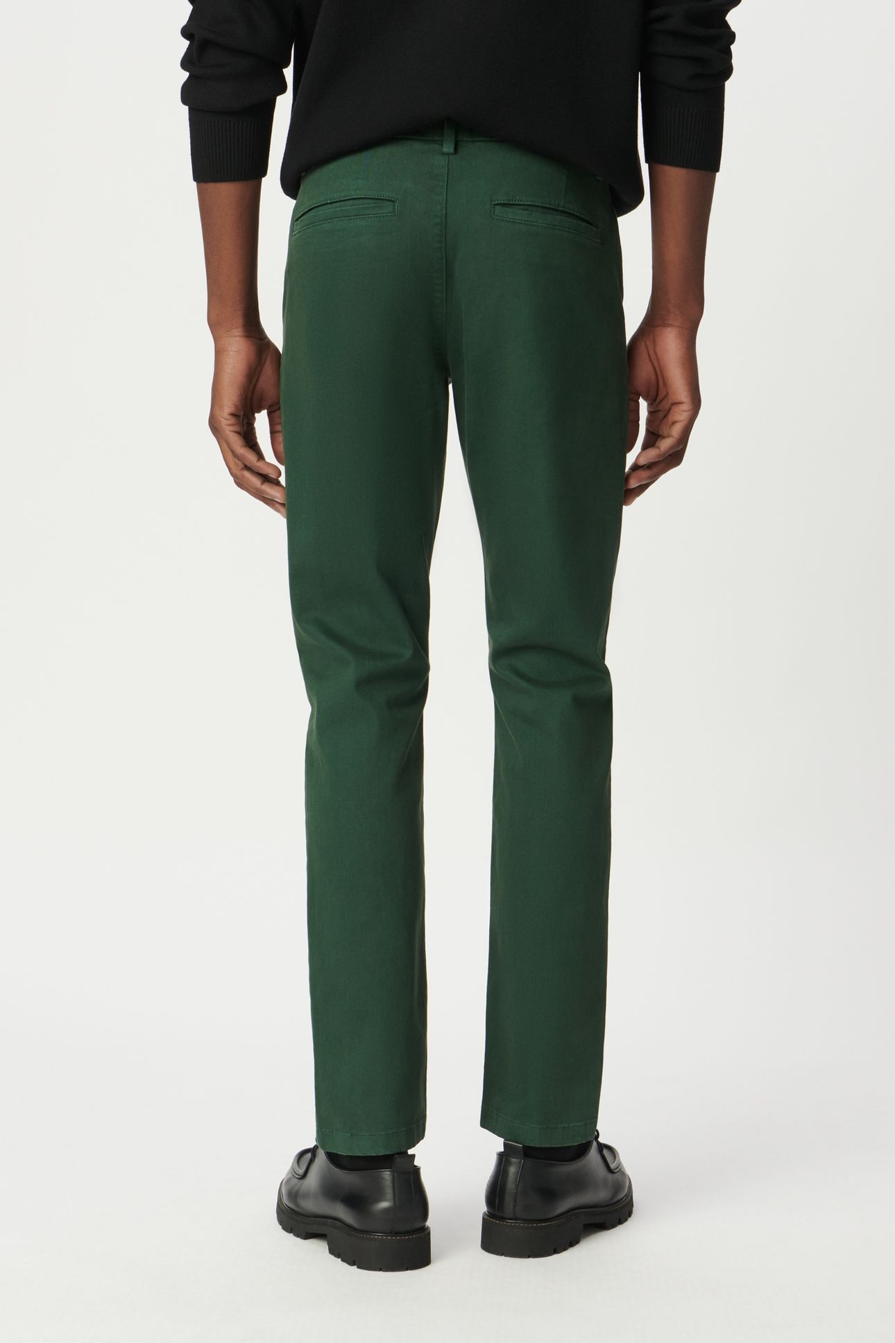GREEN SLIM CHINOS 2