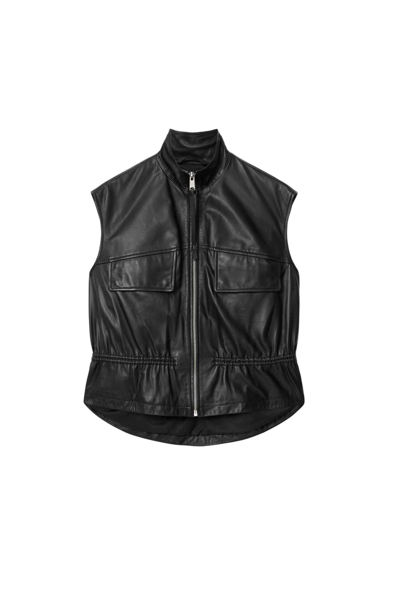 FLOR GILET BLACK 4