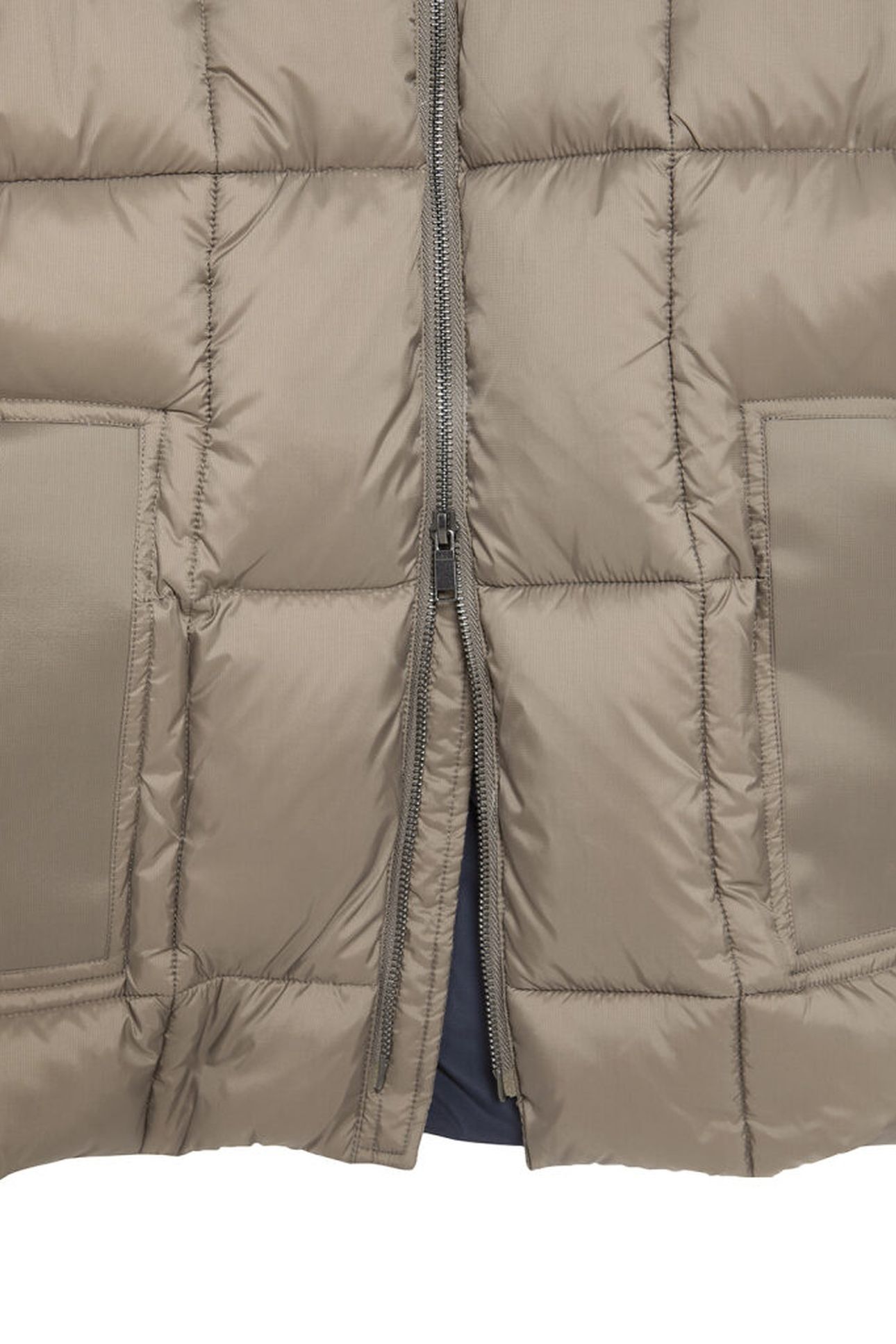 SQUARE WADDED COCOON JACKET FALCON 7
