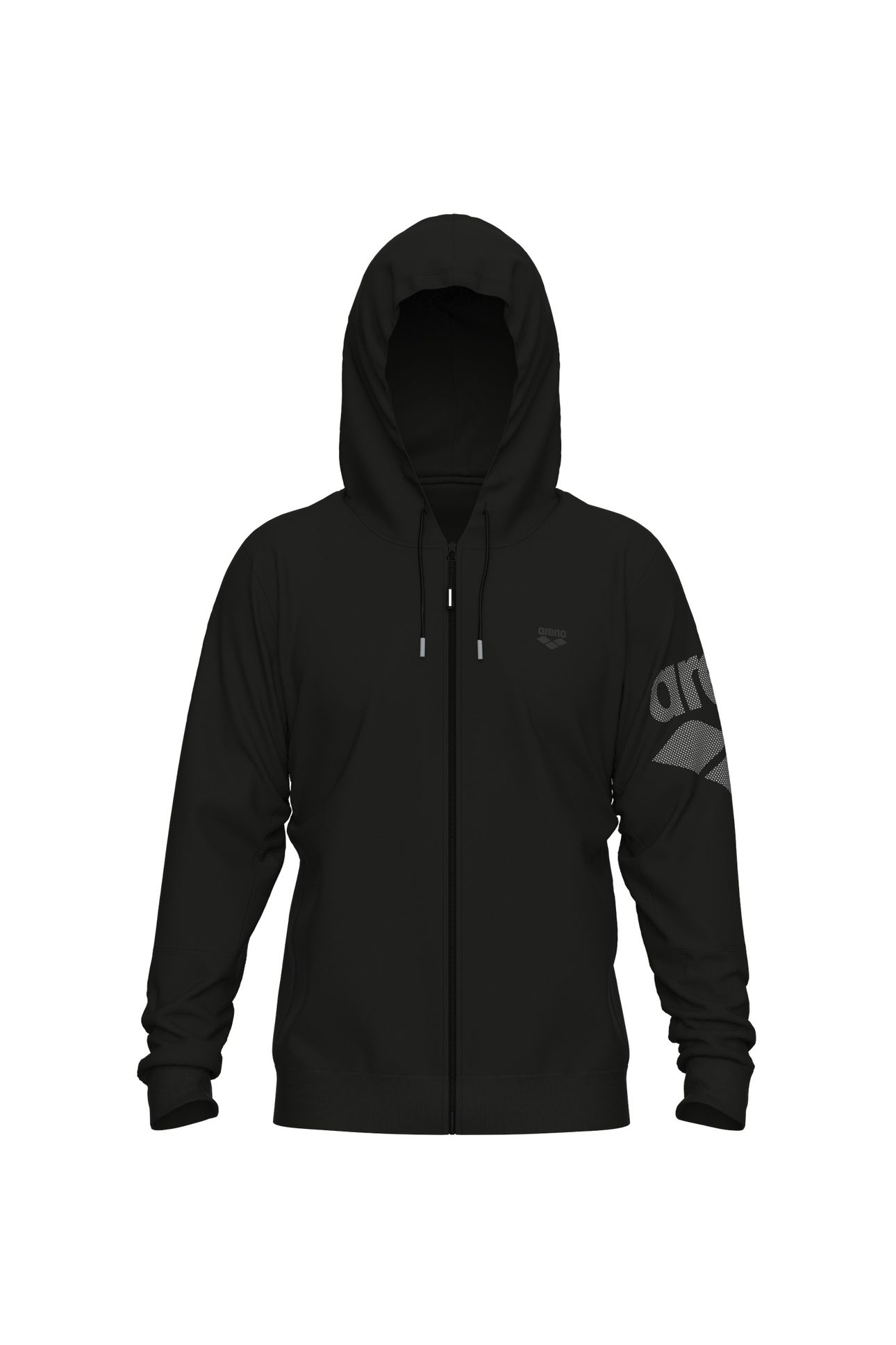 TEAM ESSENTIAL JACKET BLACK 1
