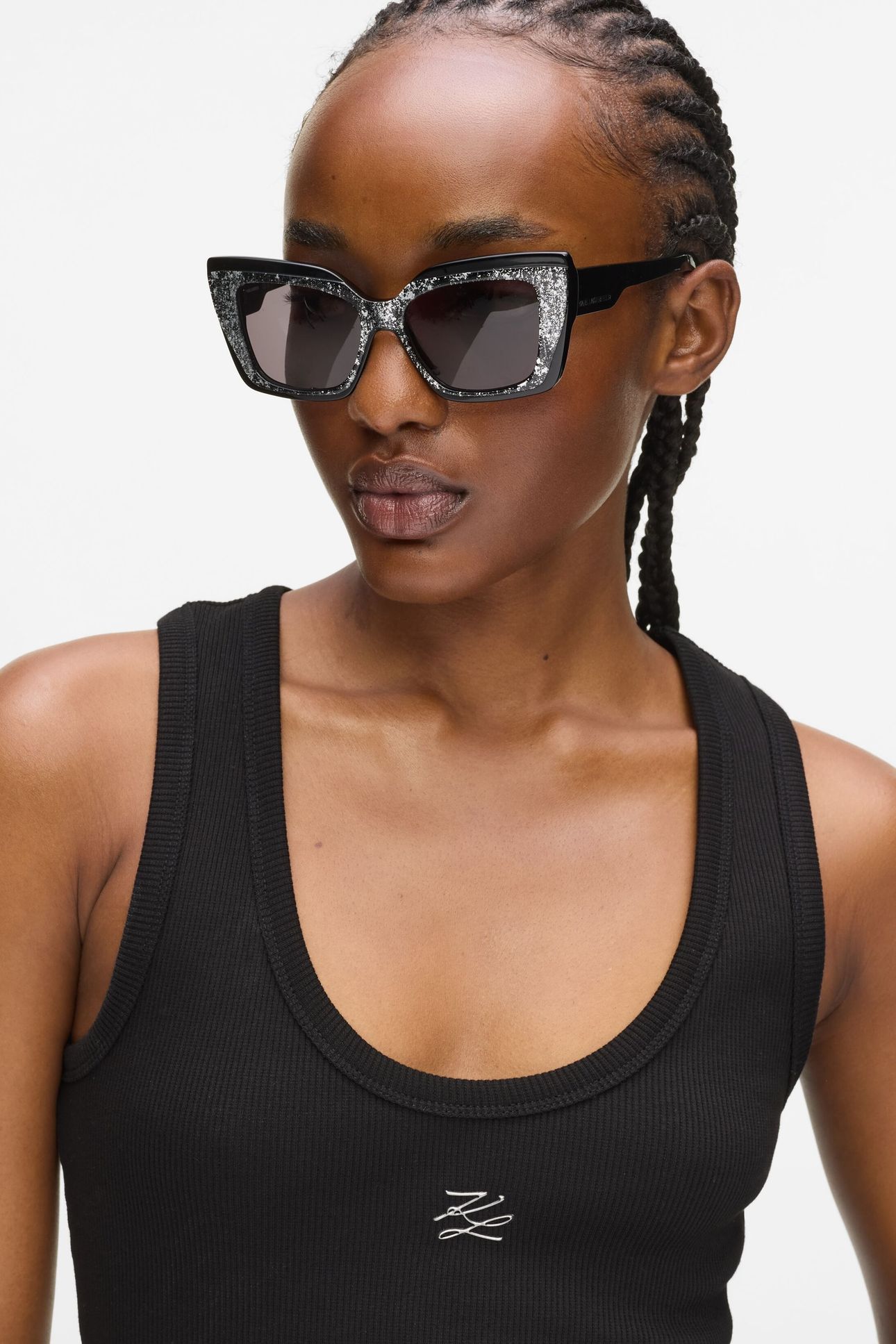 RIBBED TANK TOP BLACK 6