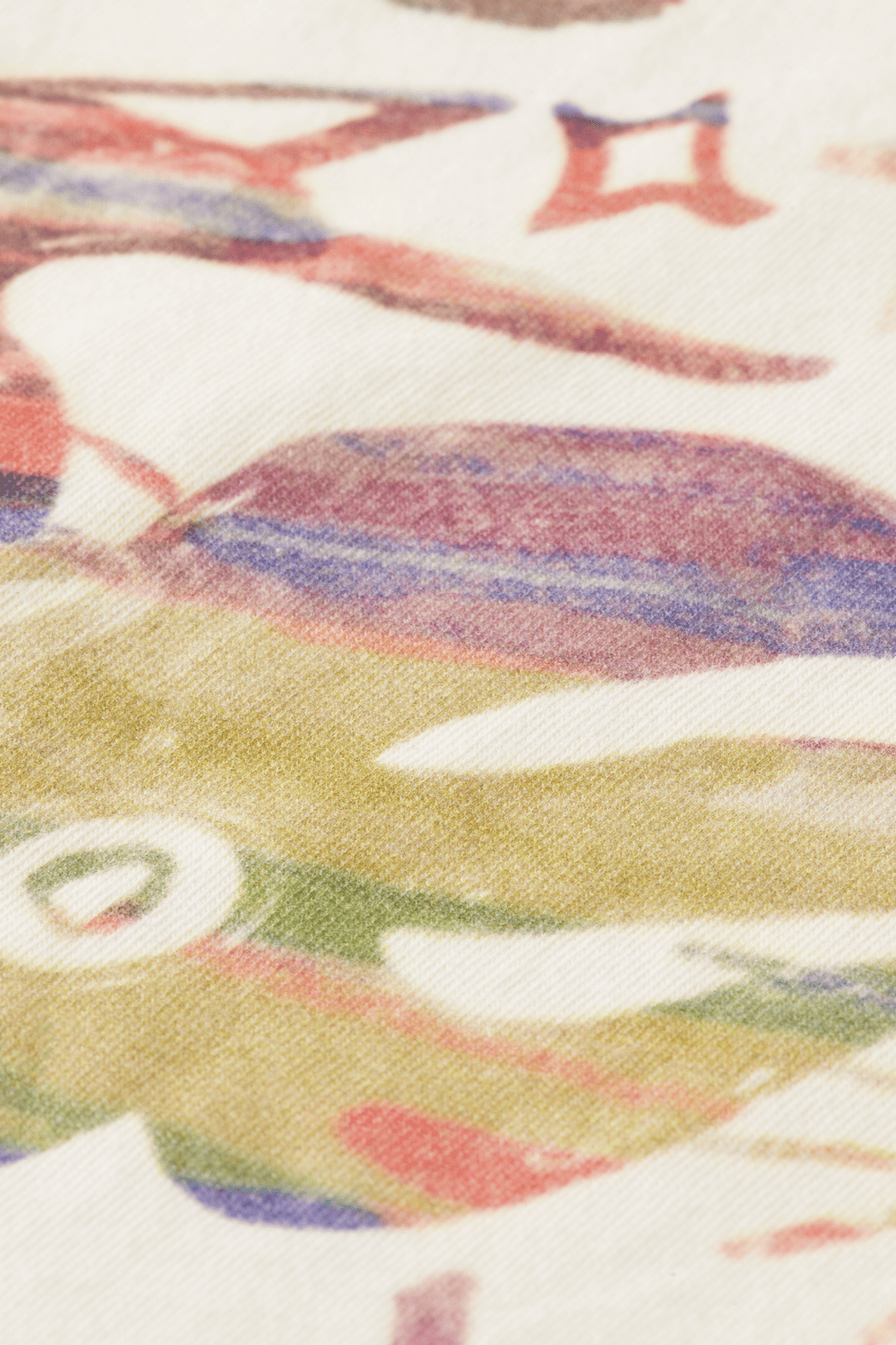 WASHED ARTWORK LOOSE T-SHIRT EGGNOG 7