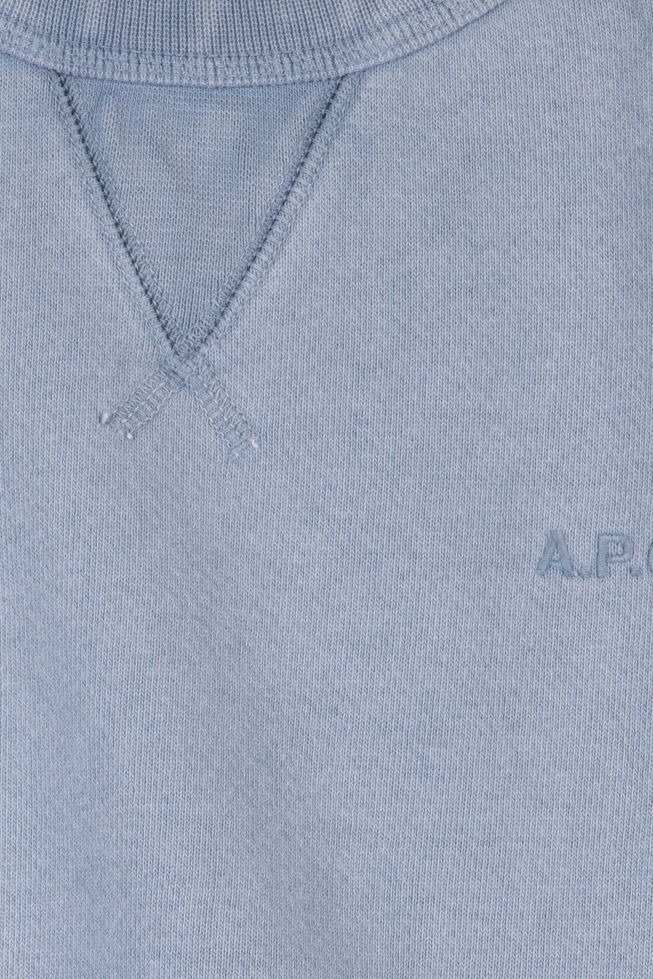 SWEATSHIRT SHORT SLEEVE LIGHT BLUE 5
