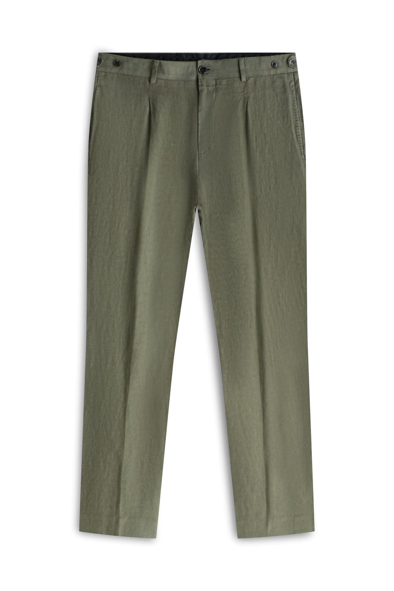DC GMD LINEN PANTS PLATINUM OLIVE 1