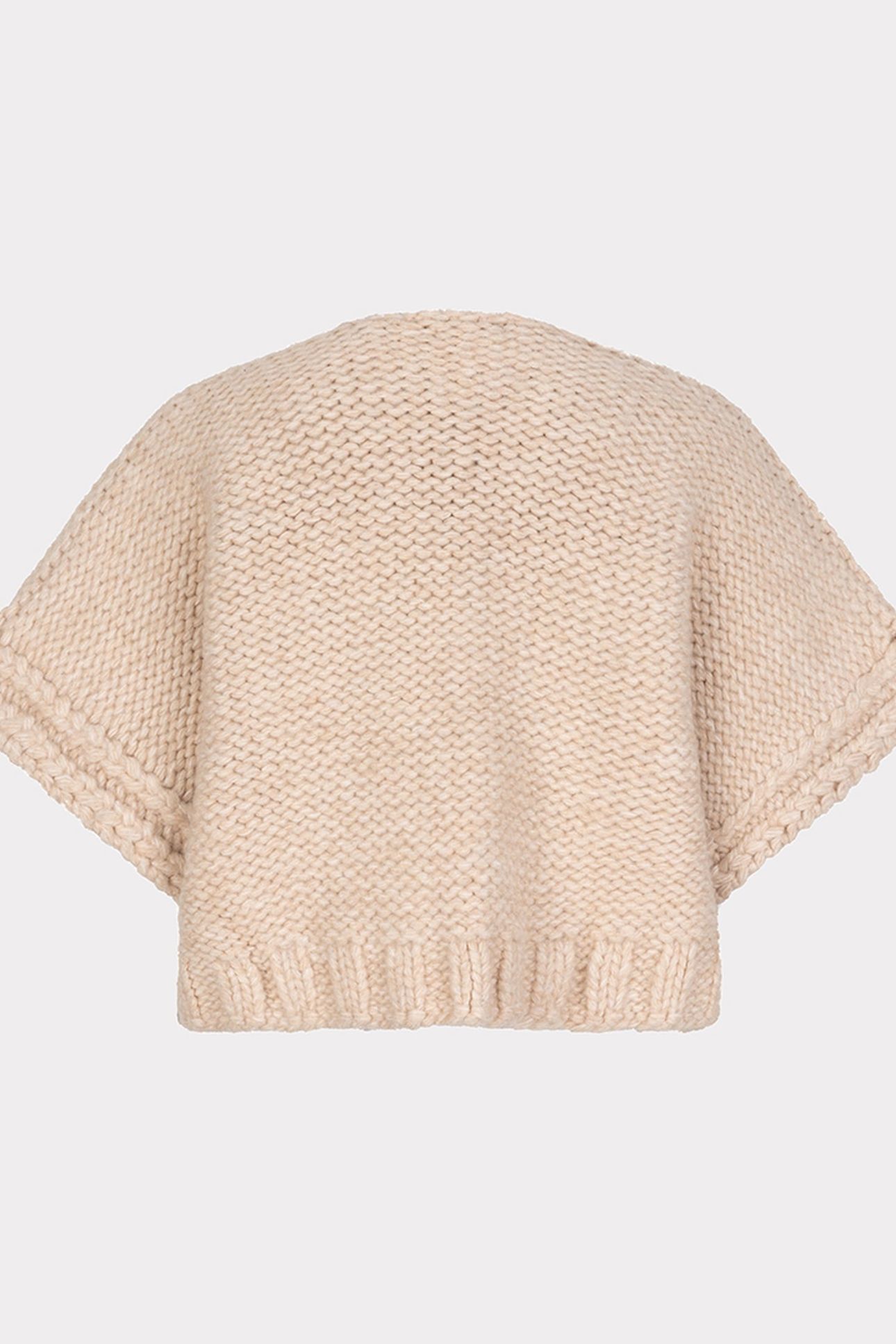 CARDIGAN GILET SAND MELANGE 5