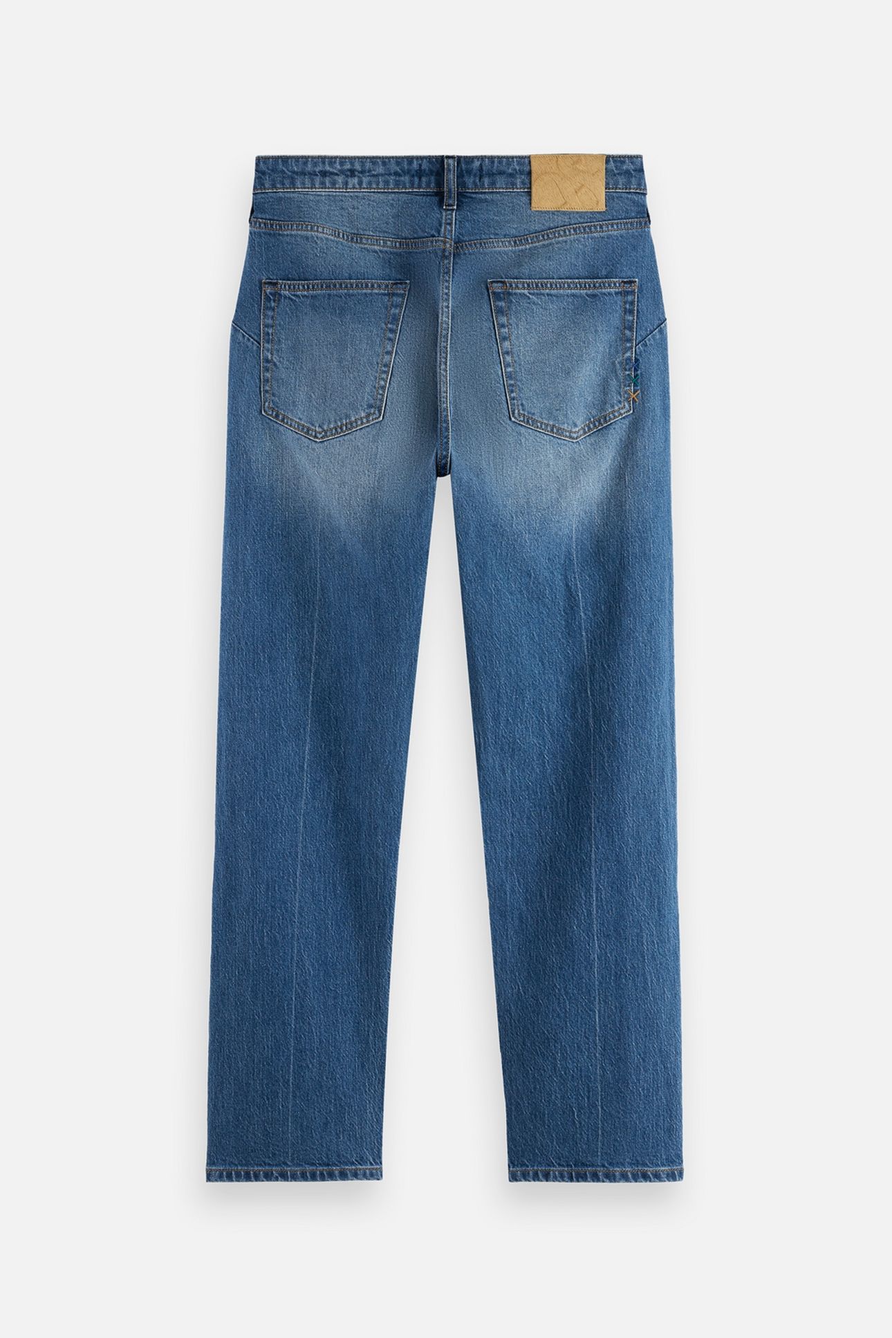 THE ZEE STRAIGHT JEANS NAVY 2