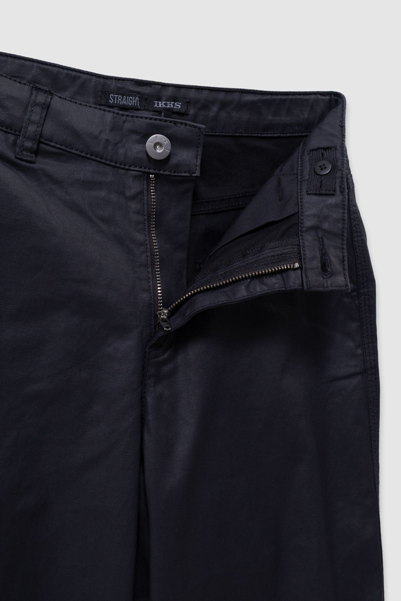 GIRLS’ BLACK COATED STRAIGHT JEANS 4