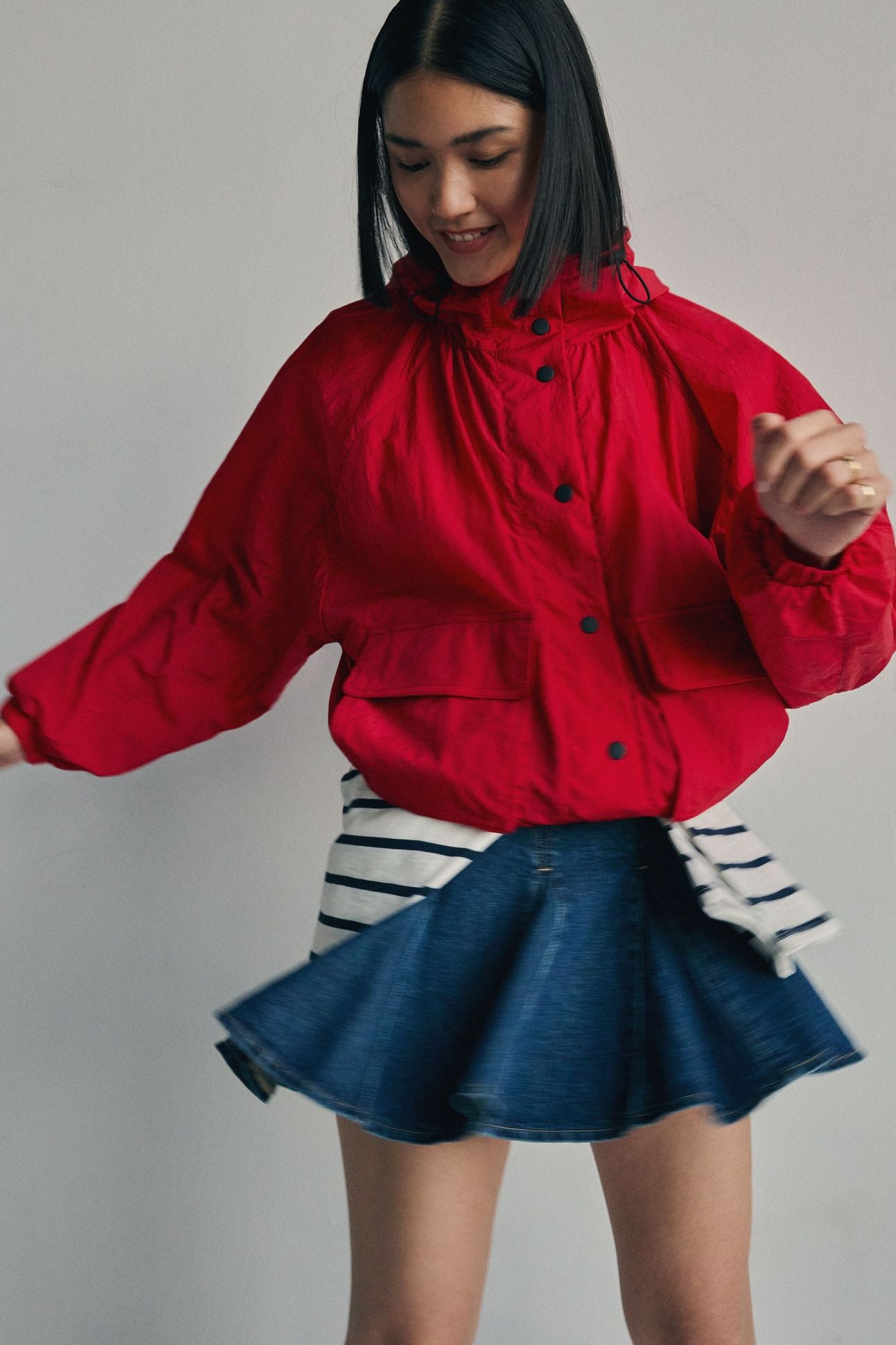 GODET MINI LIGHTWEIGHT SKIRT 9