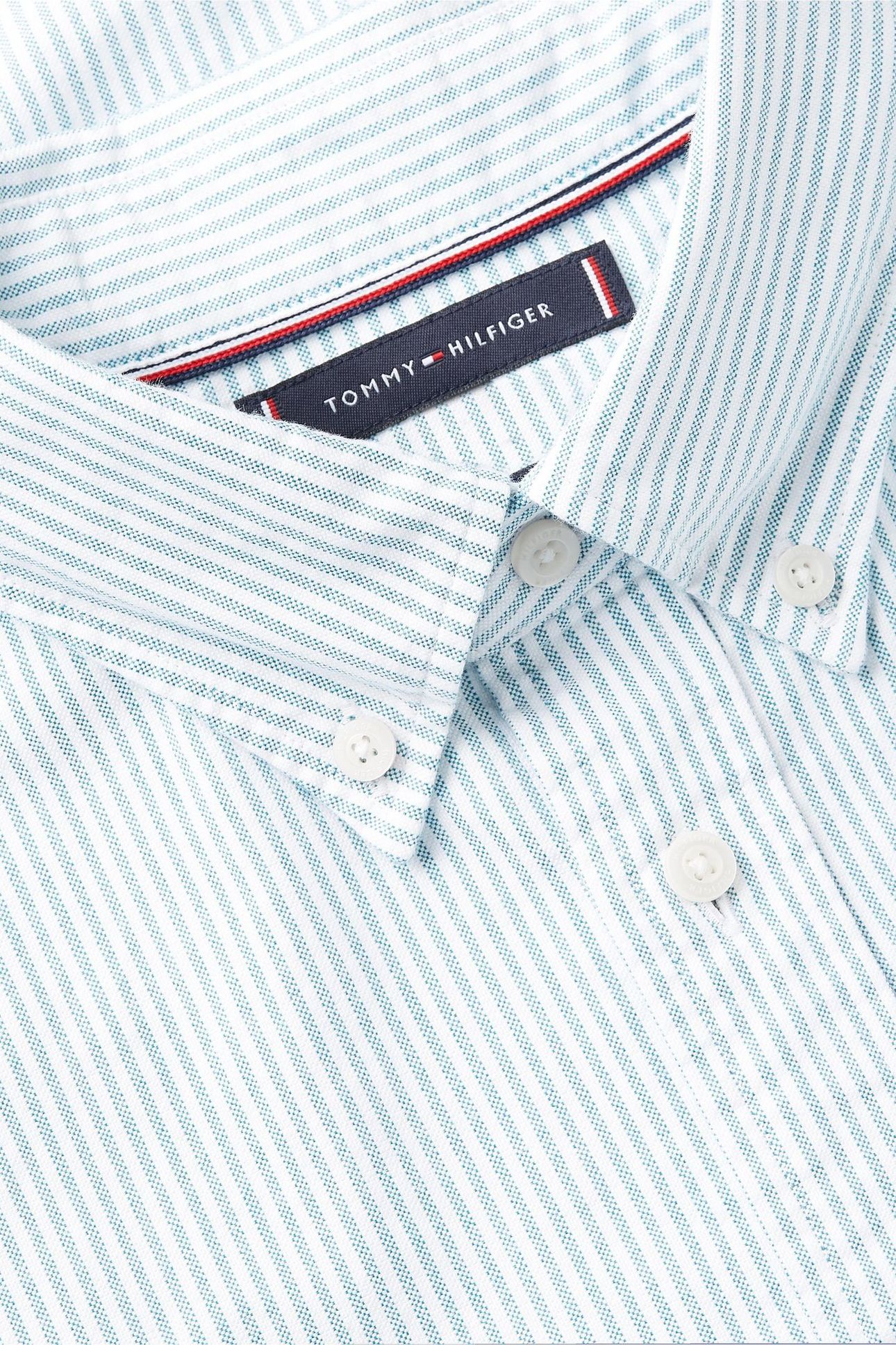 HERITAGE OXF SHIRT DEEP OCEAN/STRIPE 5