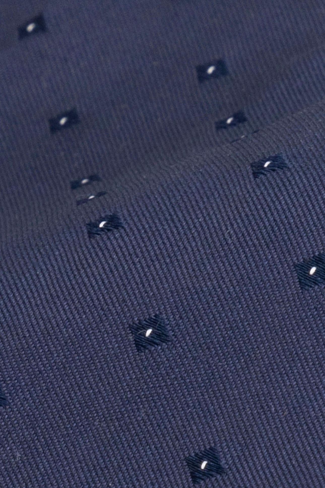GEO MOTIF SILK TIE NIGHT SKY 2