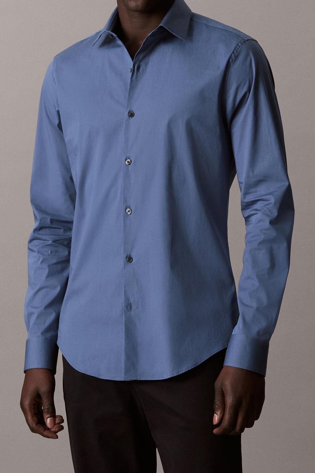 SLIM ESSENTIAL POPLIN SHIRT 2