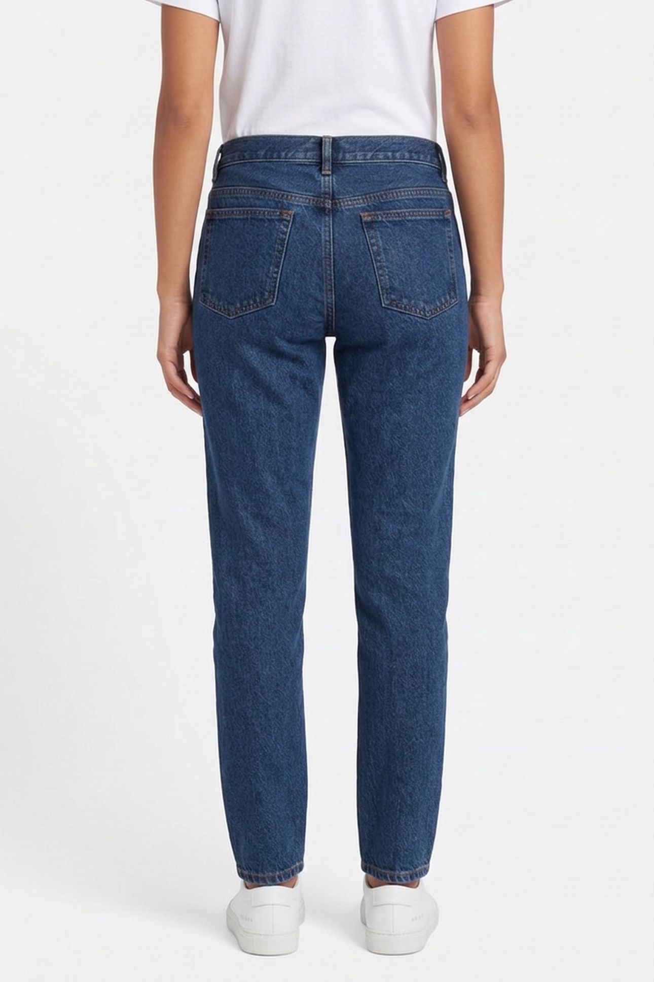 UNISEX SMALL NEW STANDARD WASHED INDIGO 4