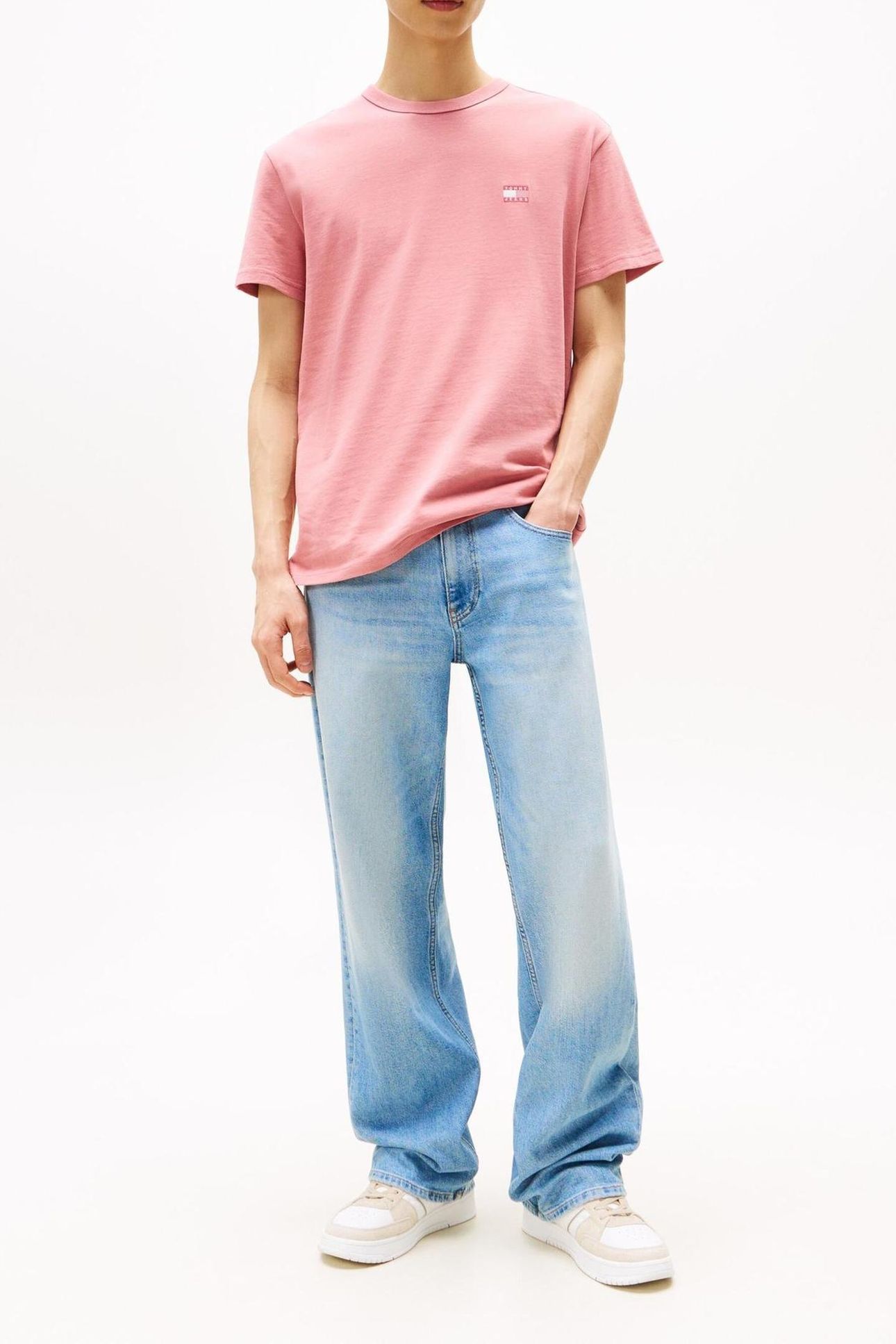TJM REG BADGE TEE TAHITI BERRY TONAL 2
